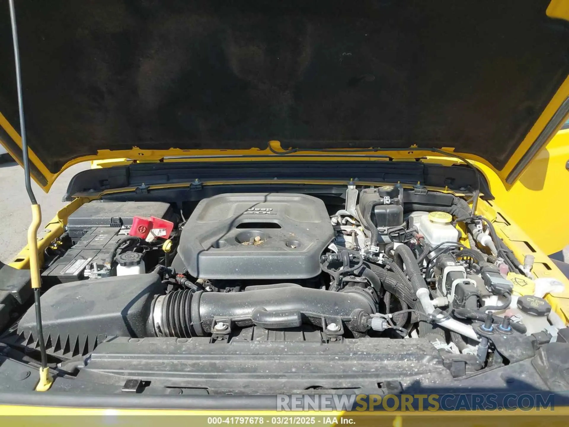 10 Photograph of a damaged car 1C4HJXDN6KW593281 JEEP WRANGLER UNLIMITED 2019