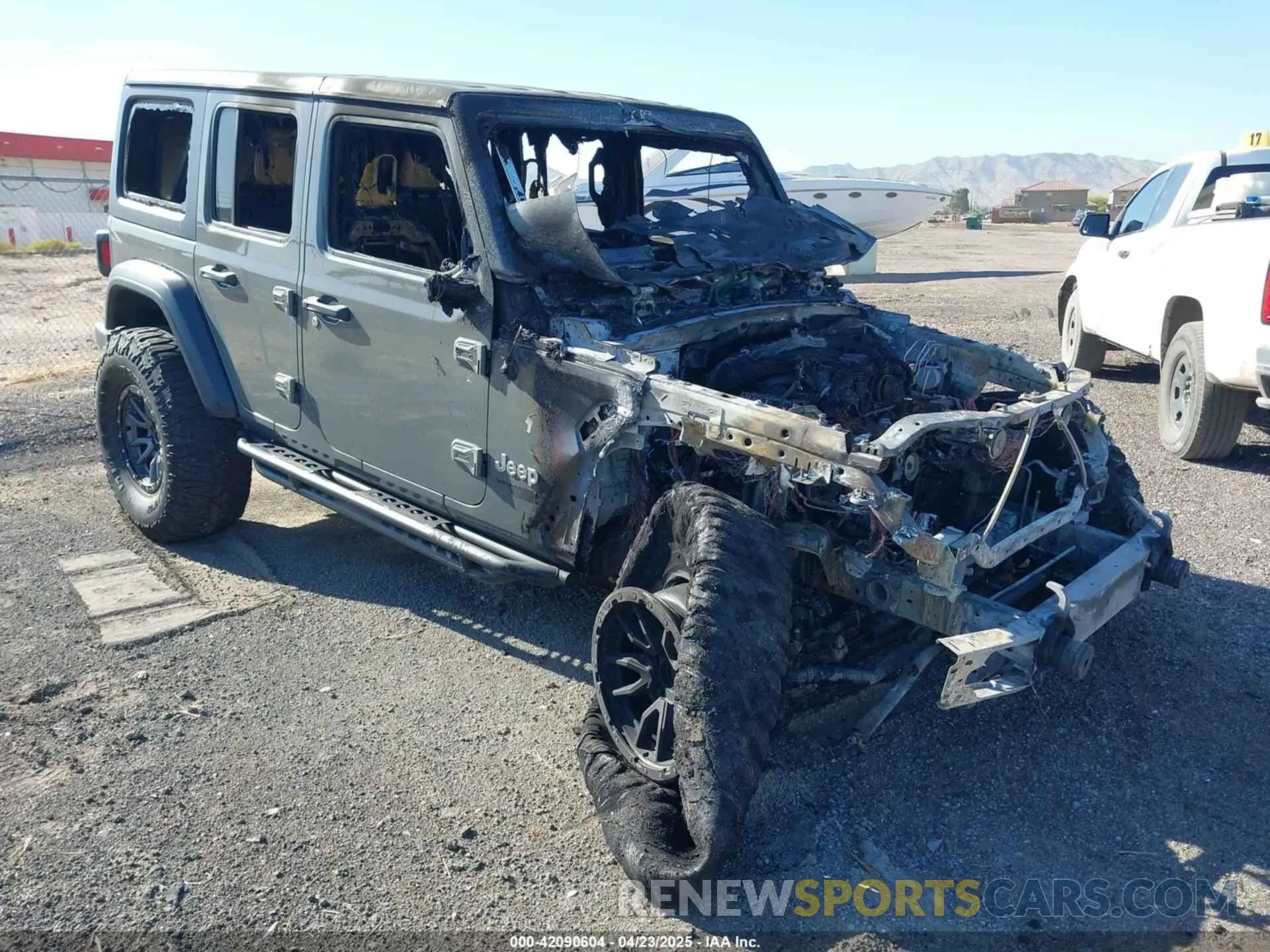 1 Photograph of a damaged car 1C4HJXDN8KW617970 JEEP WRANGLER UNLIMITED 2019