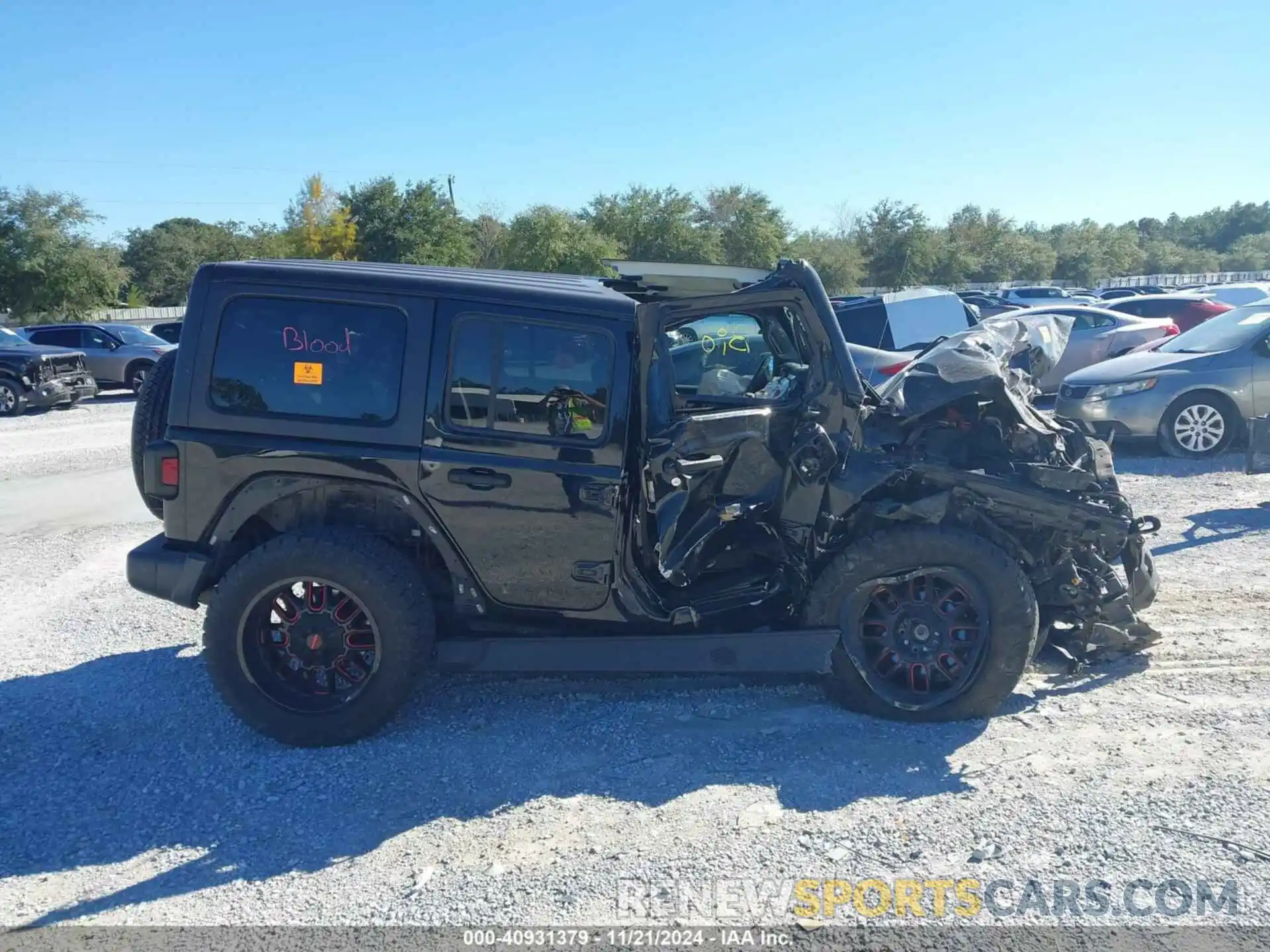 13 Photograph of a damaged car 1C4HJXEG0KW604937 JEEP WRANGLER UNLIMITED 2019