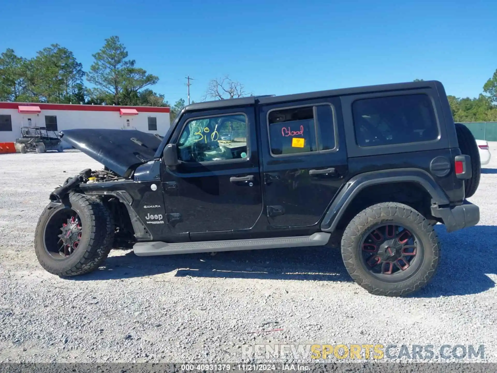 14 Photograph of a damaged car 1C4HJXEG0KW604937 JEEP WRANGLER UNLIMITED 2019