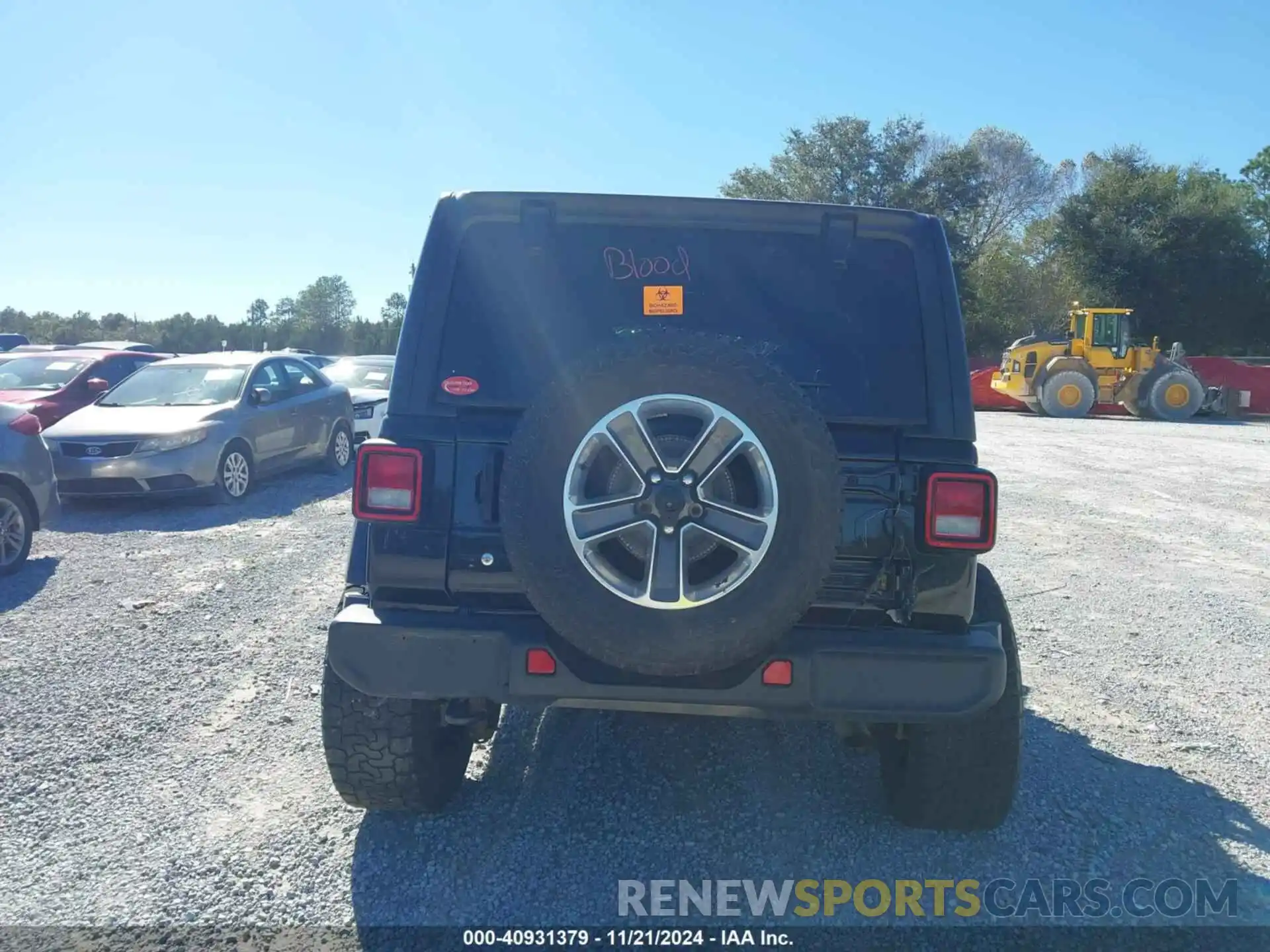 16 Photograph of a damaged car 1C4HJXEG0KW604937 JEEP WRANGLER UNLIMITED 2019