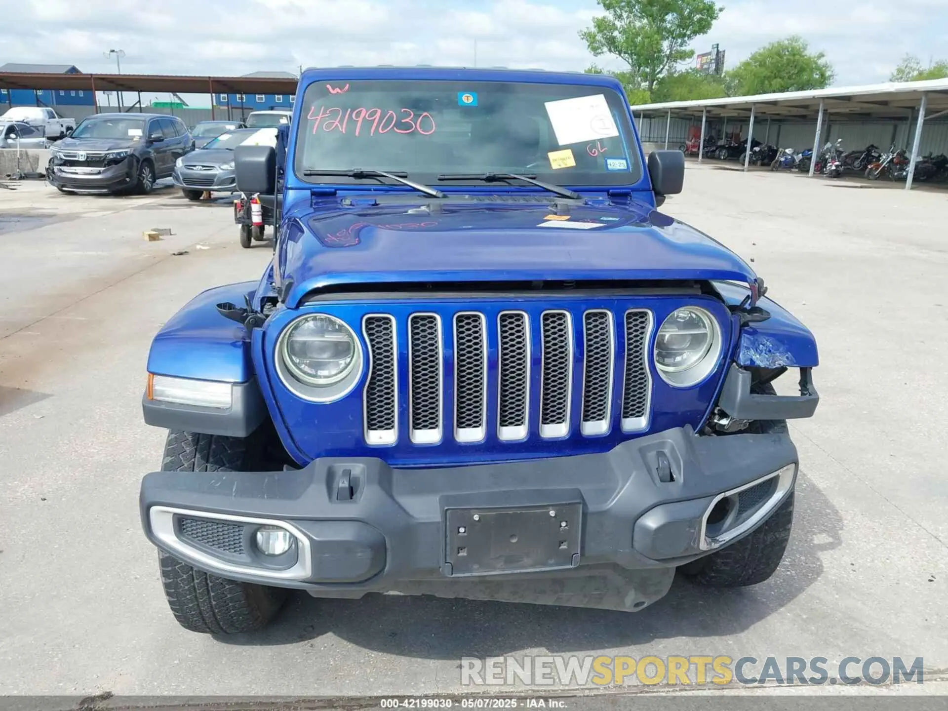 12 Photograph of a damaged car 1C4HJXEG2KW501485 JEEP WRANGLER UNLIMITED 2019