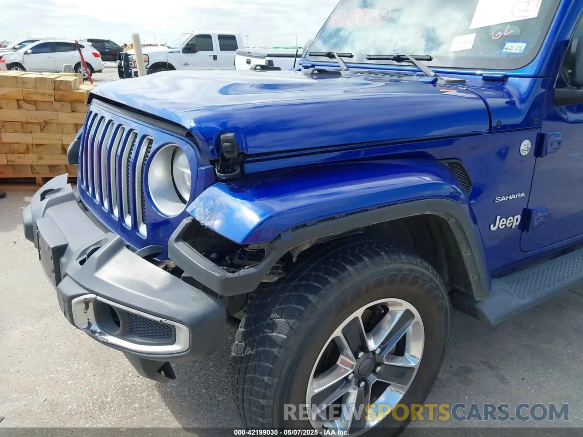 19 Photograph of a damaged car 1C4HJXEG2KW501485 JEEP WRANGLER UNLIMITED 2019