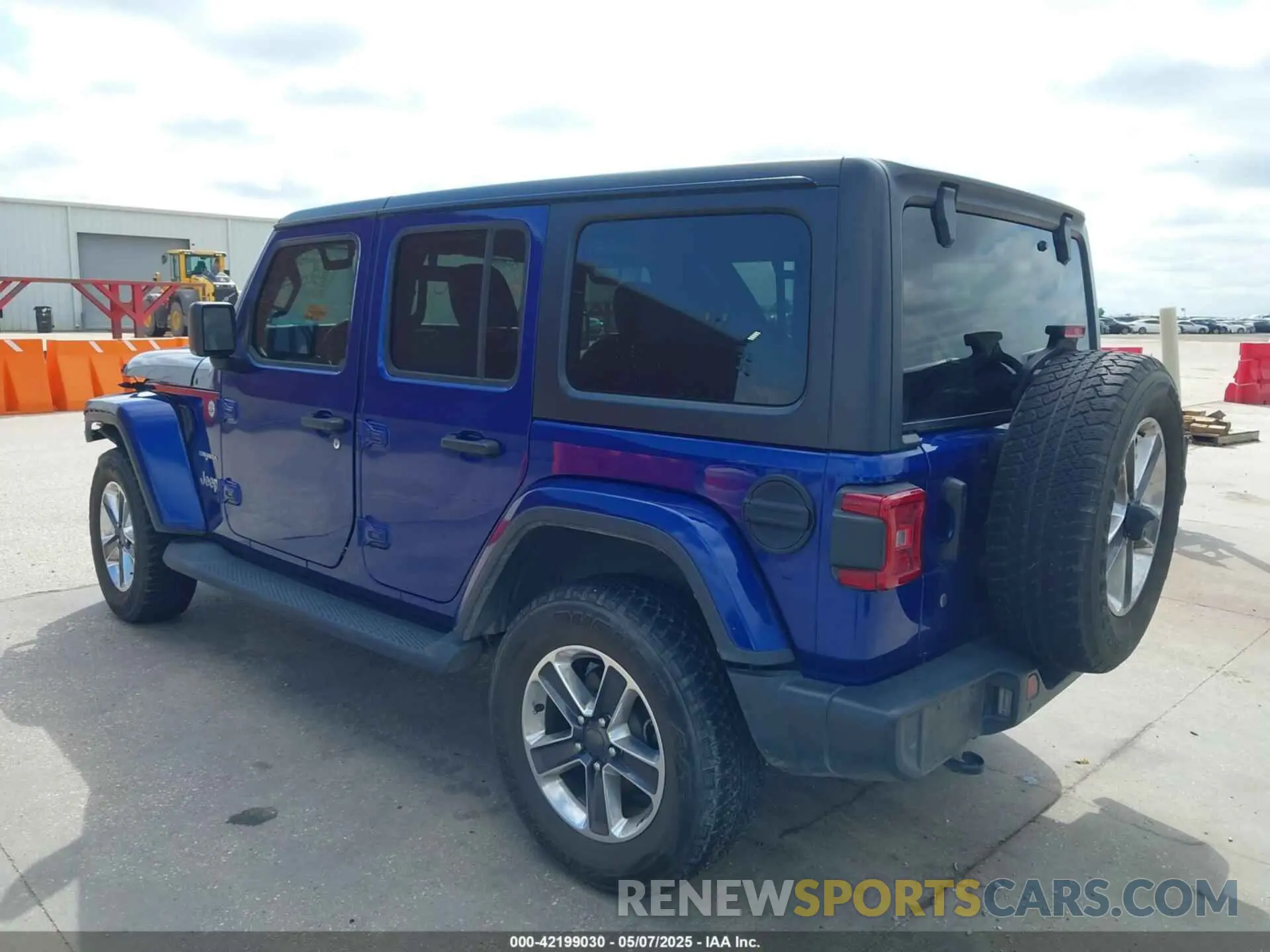 3 Photograph of a damaged car 1C4HJXEG2KW501485 JEEP WRANGLER UNLIMITED 2019