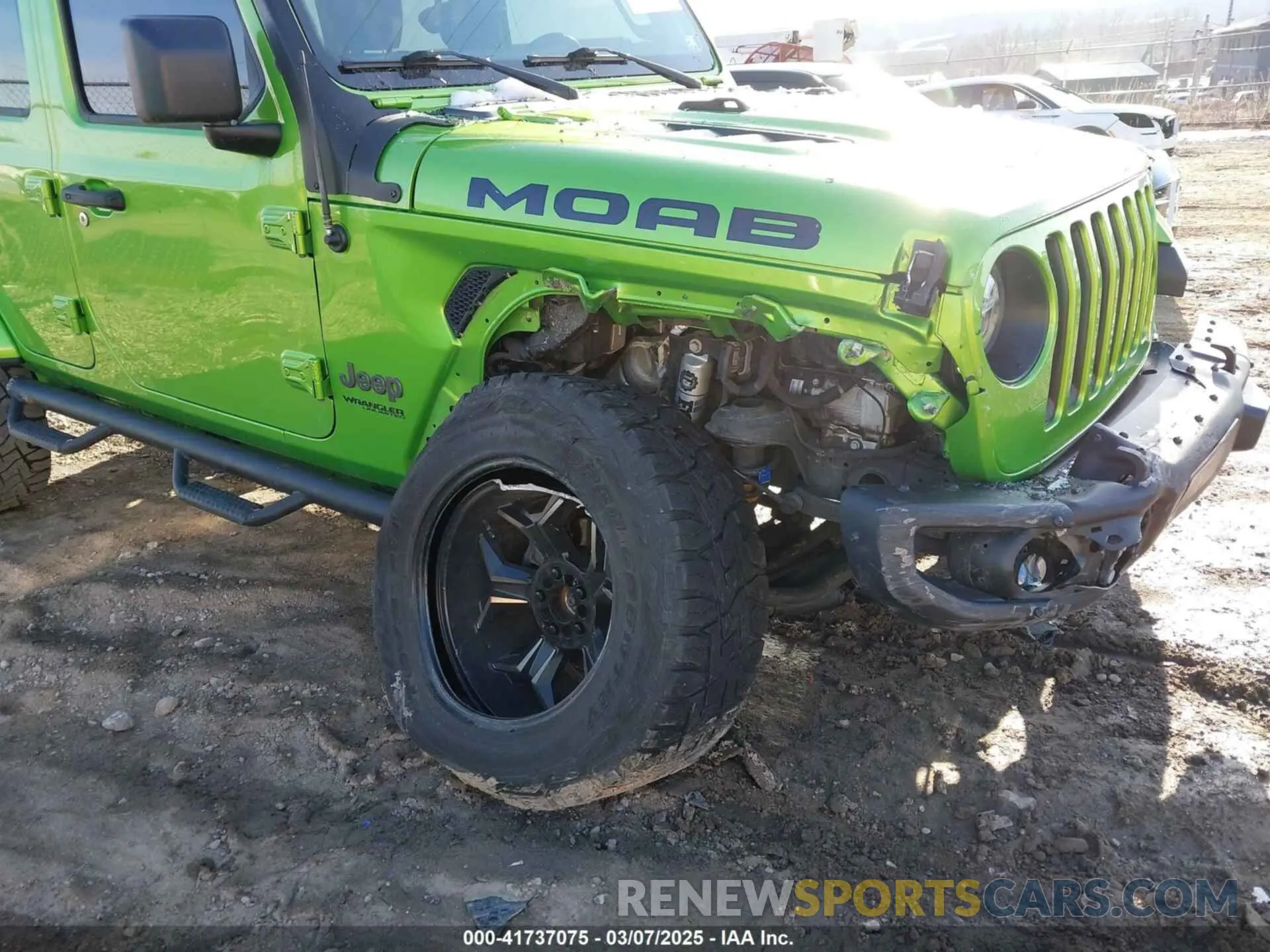 6 Photograph of a damaged car 1C4HJXEG2KW575571 JEEP WRANGLER UNLIMITED 2019