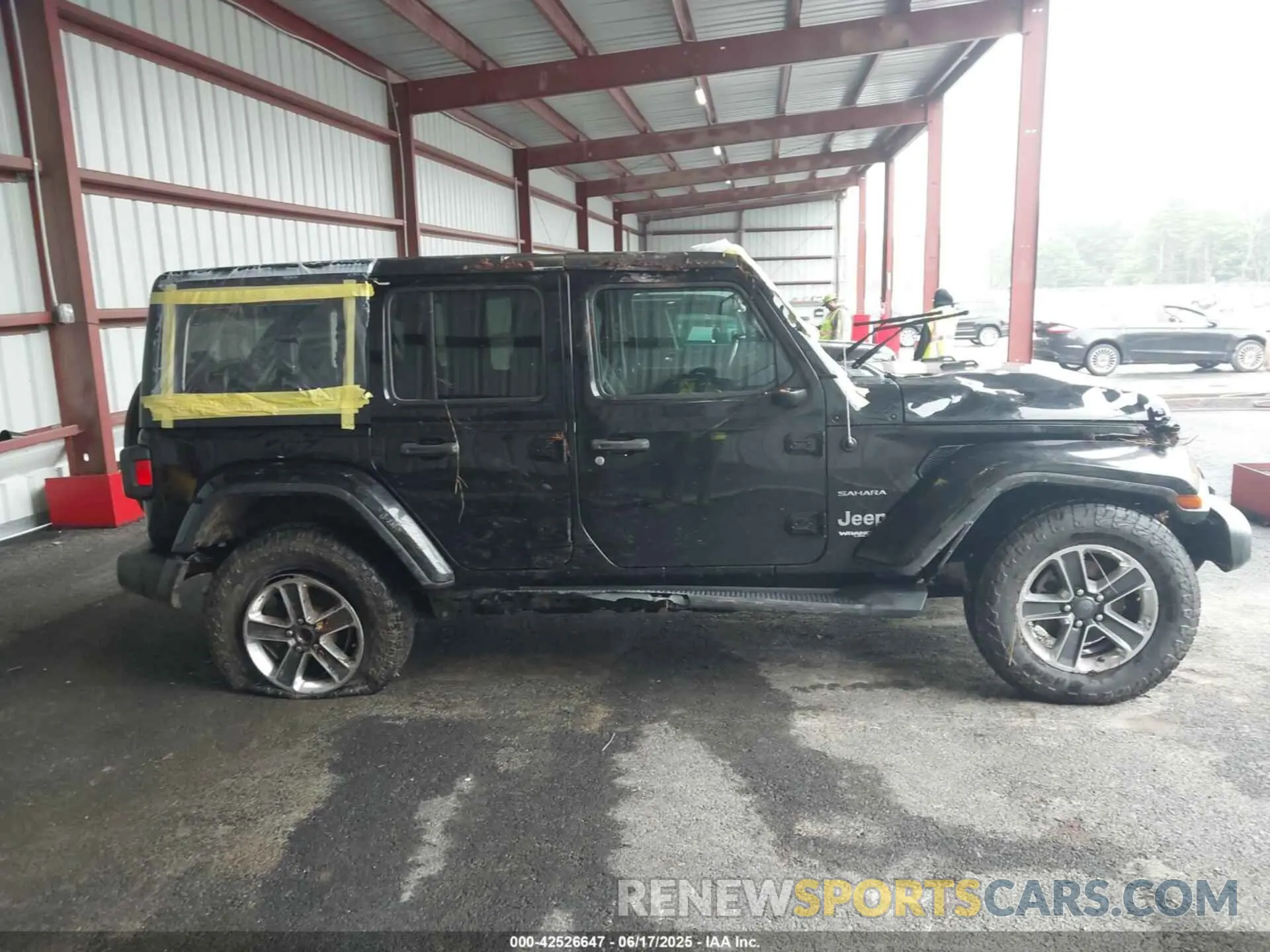 13 Photograph of a damaged car 1C4HJXEG5KW515140 JEEP WRANGLER UNLIMITED 2019