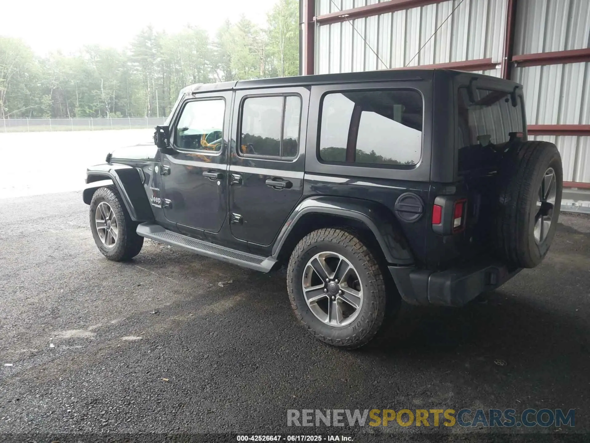 3 Photograph of a damaged car 1C4HJXEG5KW515140 JEEP WRANGLER UNLIMITED 2019