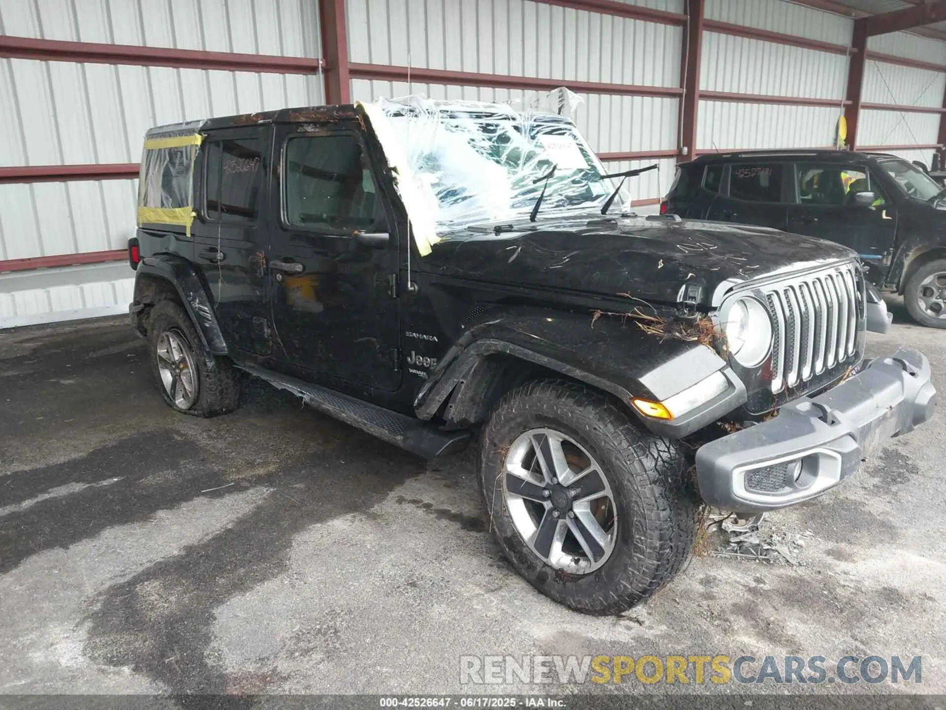 6 Photograph of a damaged car 1C4HJXEG5KW515140 JEEP WRANGLER UNLIMITED 2019