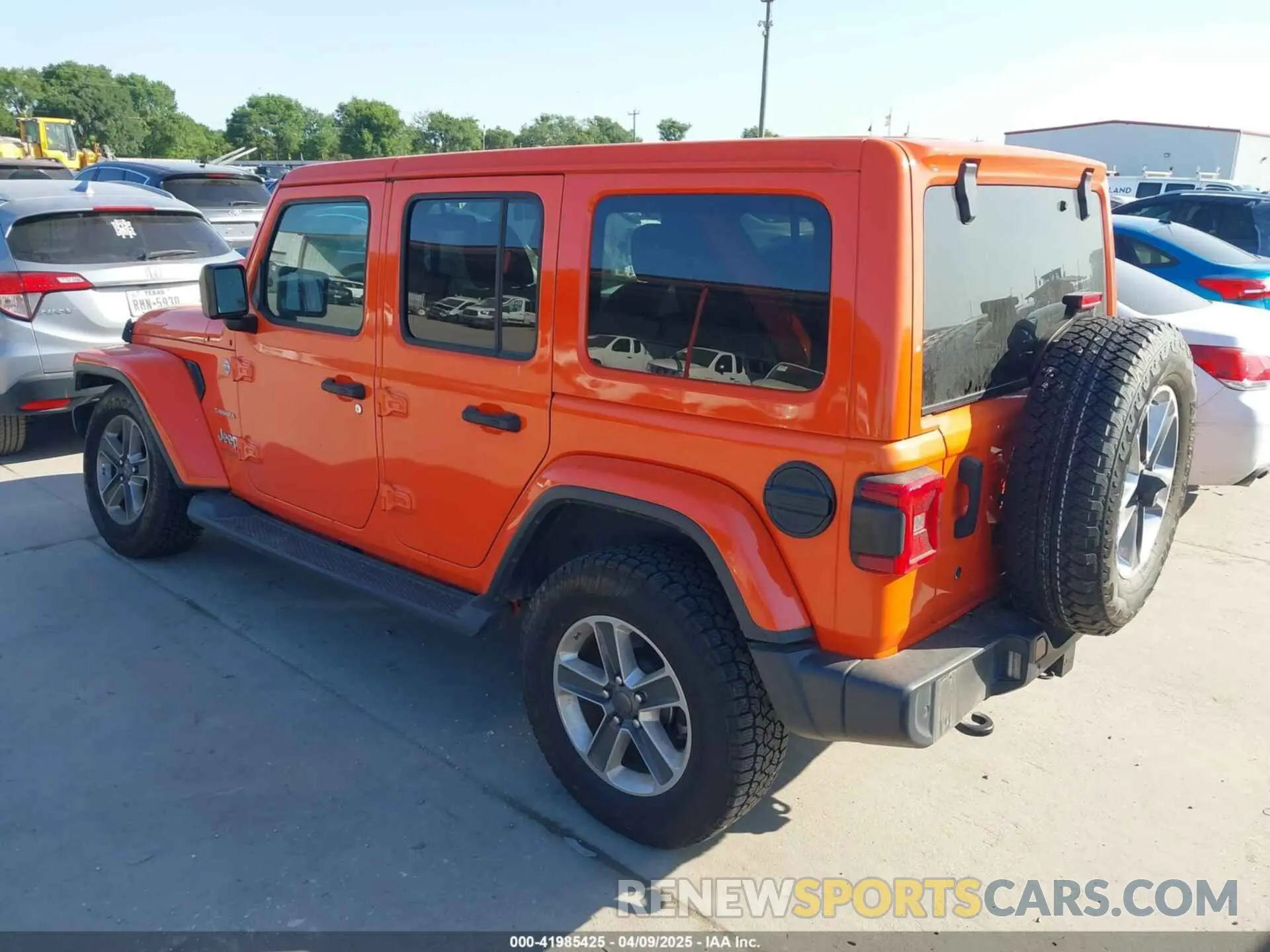 3 Photograph of a damaged car 1C4HJXEG6KW669436 JEEP WRANGLER UNLIMITED 2019