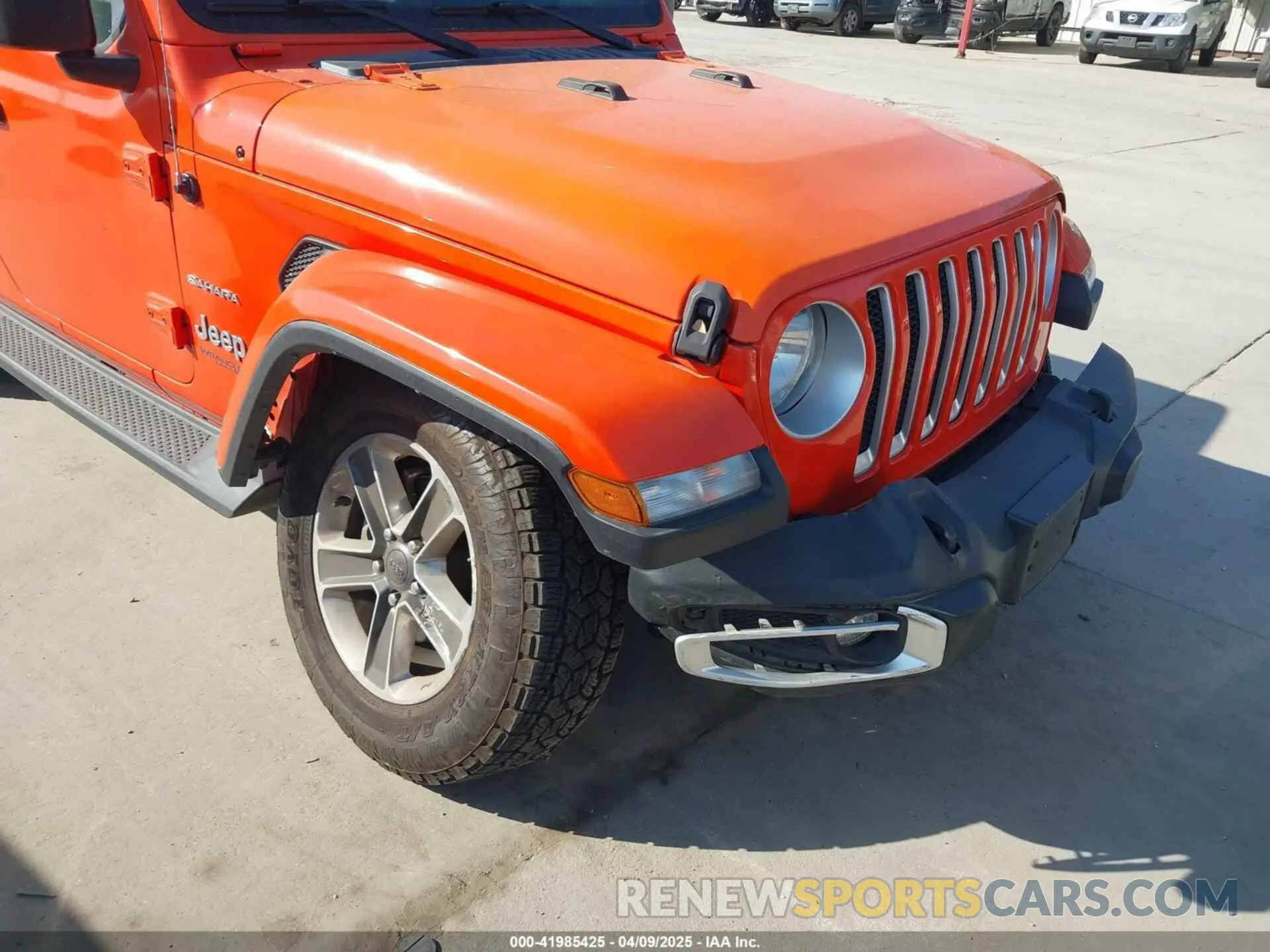 6 Photograph of a damaged car 1C4HJXEG6KW669436 JEEP WRANGLER UNLIMITED 2019