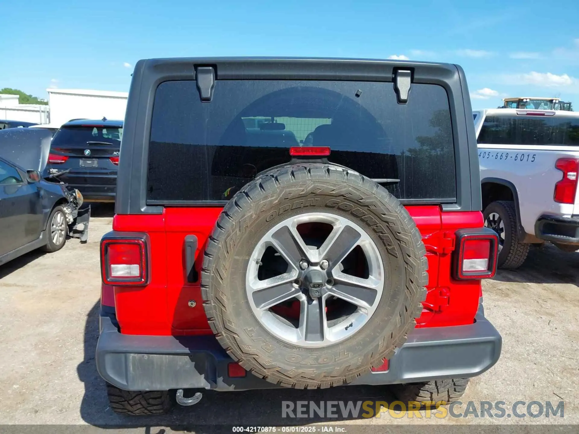 15 Photograph of a damaged car 1C4HJXEG7KW551864 JEEP WRANGLER UNLIMITED 2019