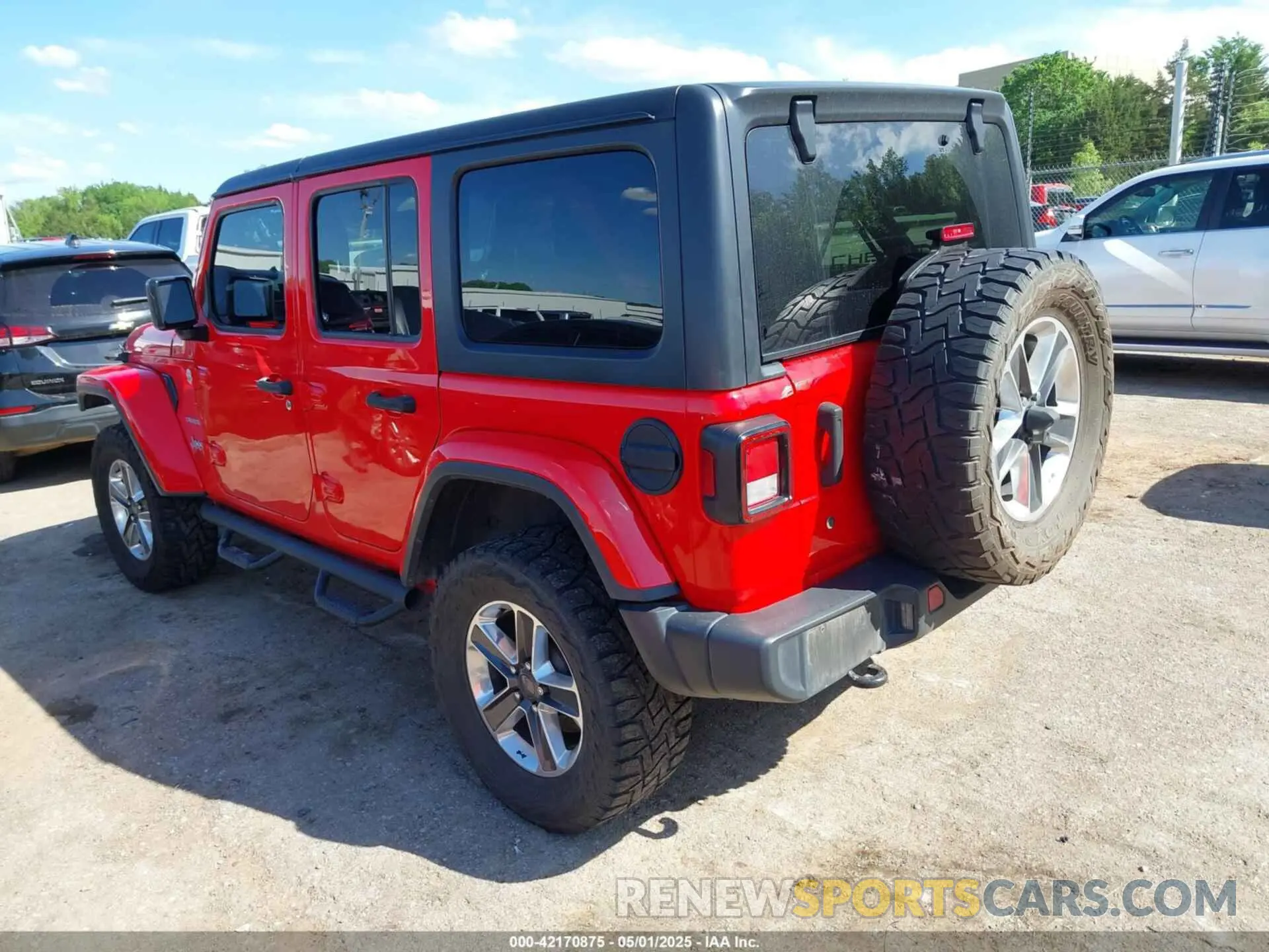 3 Photograph of a damaged car 1C4HJXEG7KW551864 JEEP WRANGLER UNLIMITED 2019