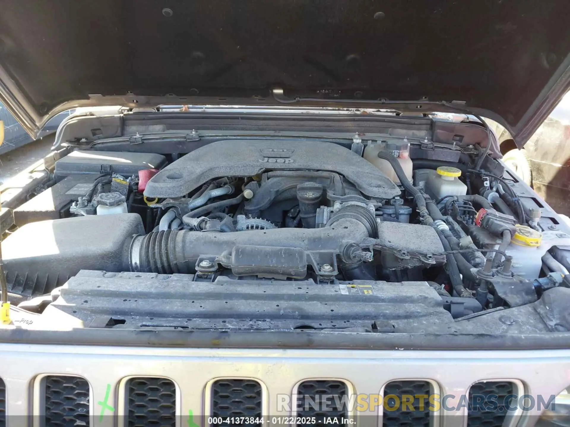 10 Photograph of a damaged car 1C4HJXEG7KW605129 JEEP WRANGLER UNLIMITED 2019