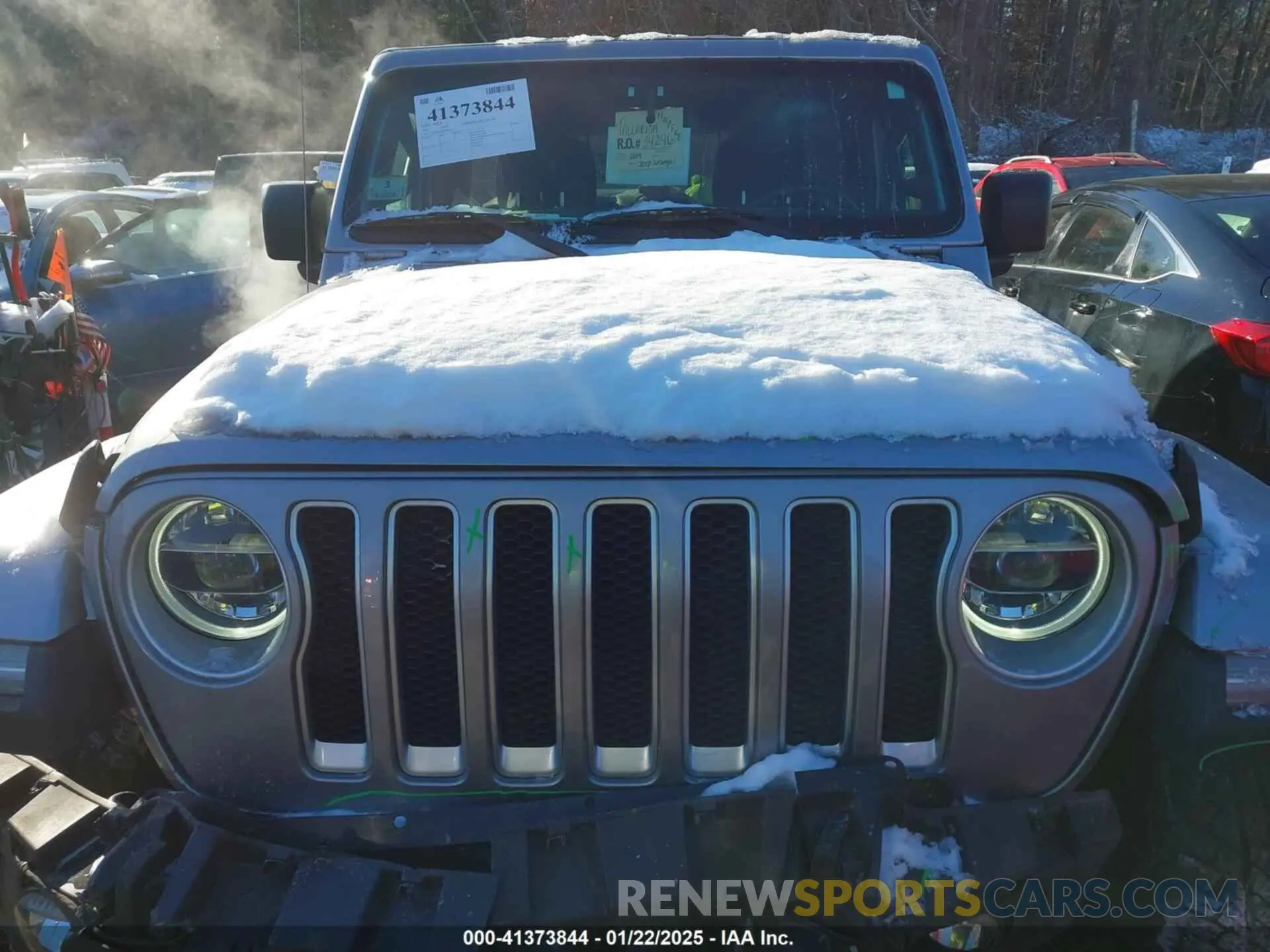 12 Photograph of a damaged car 1C4HJXEG7KW605129 JEEP WRANGLER UNLIMITED 2019