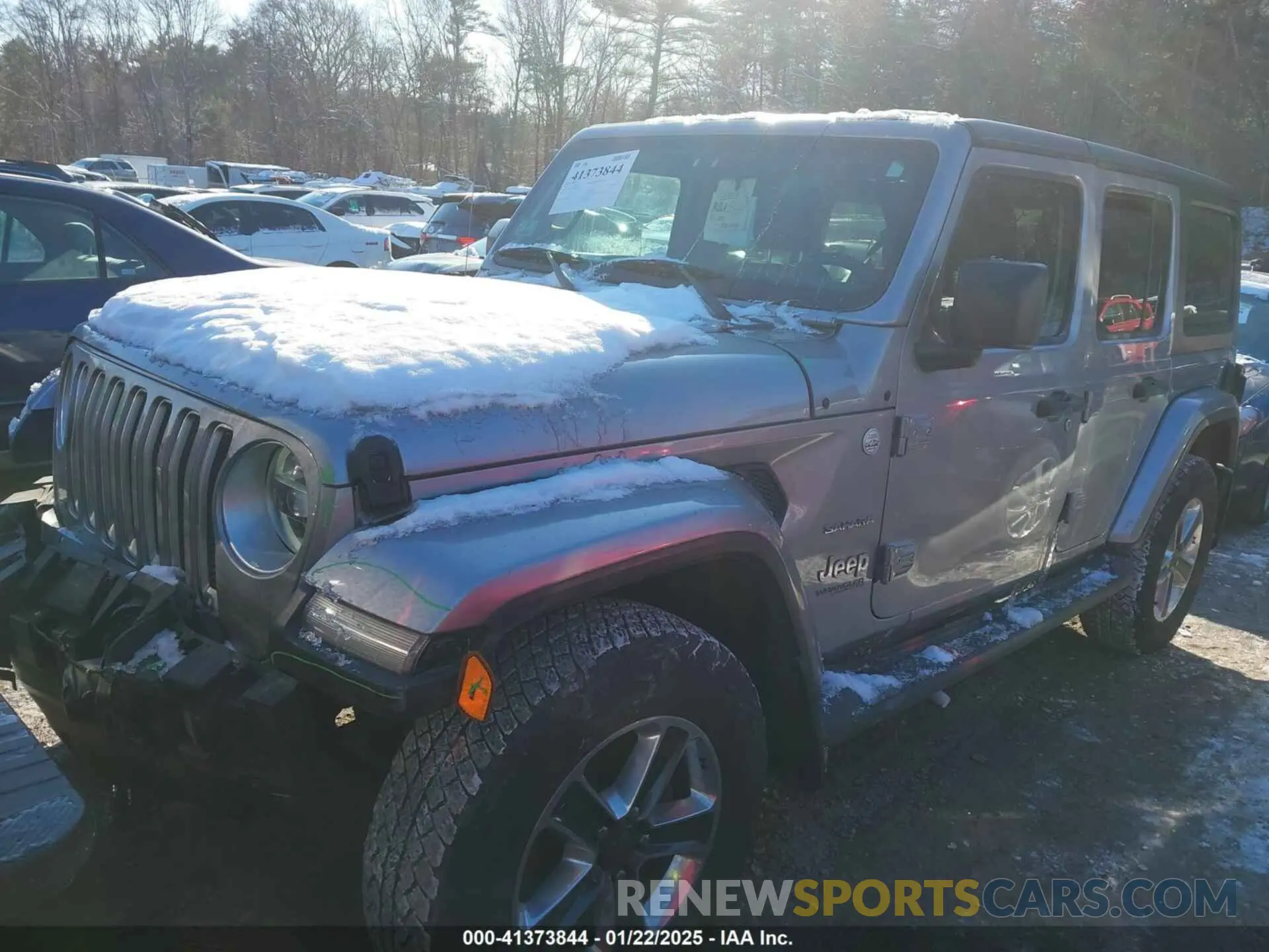2 Photograph of a damaged car 1C4HJXEG7KW605129 JEEP WRANGLER UNLIMITED 2019