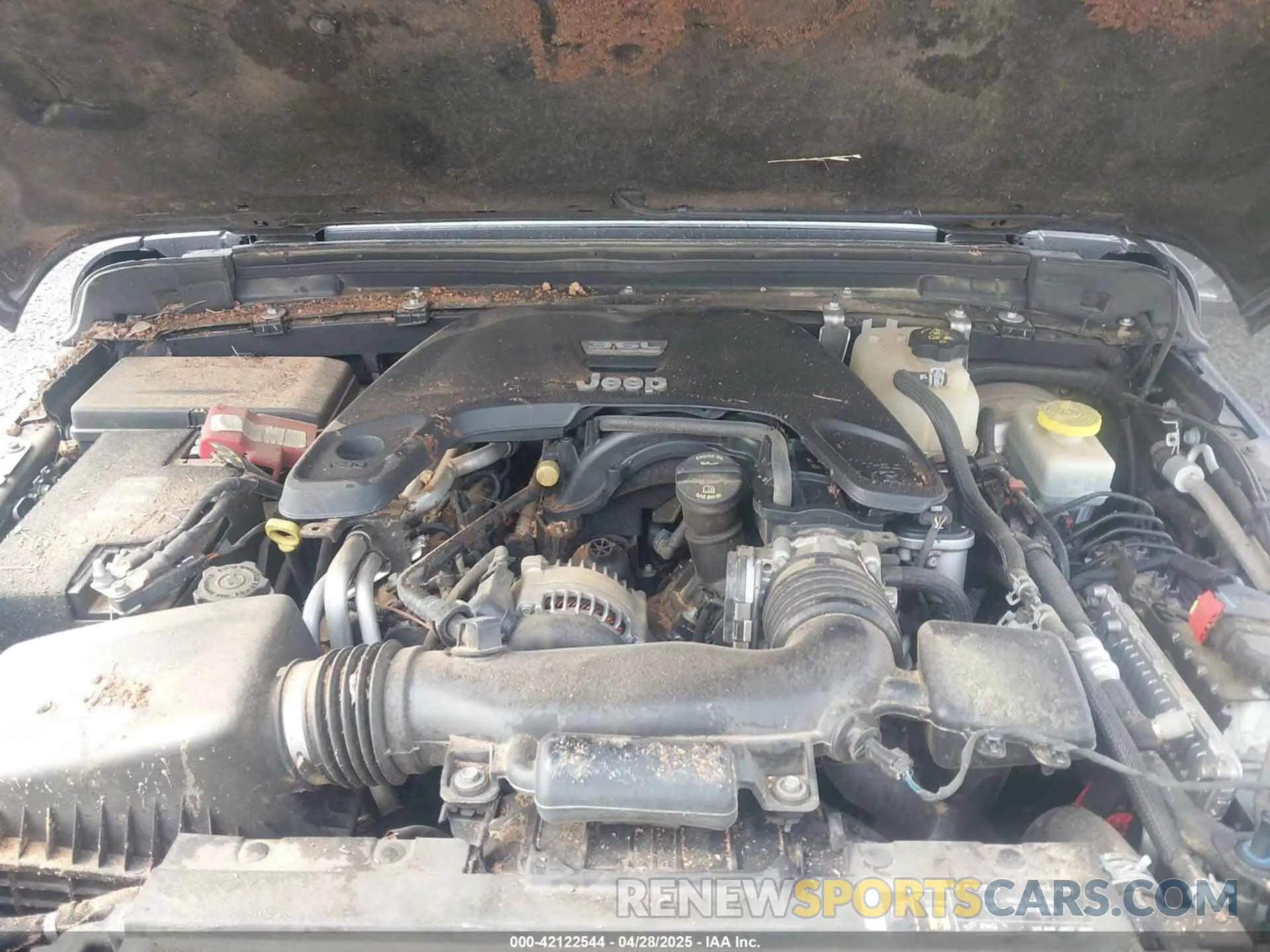 10 Photograph of a damaged car 1C4HJXEG8KW627530 JEEP WRANGLER UNLIMITED 2019