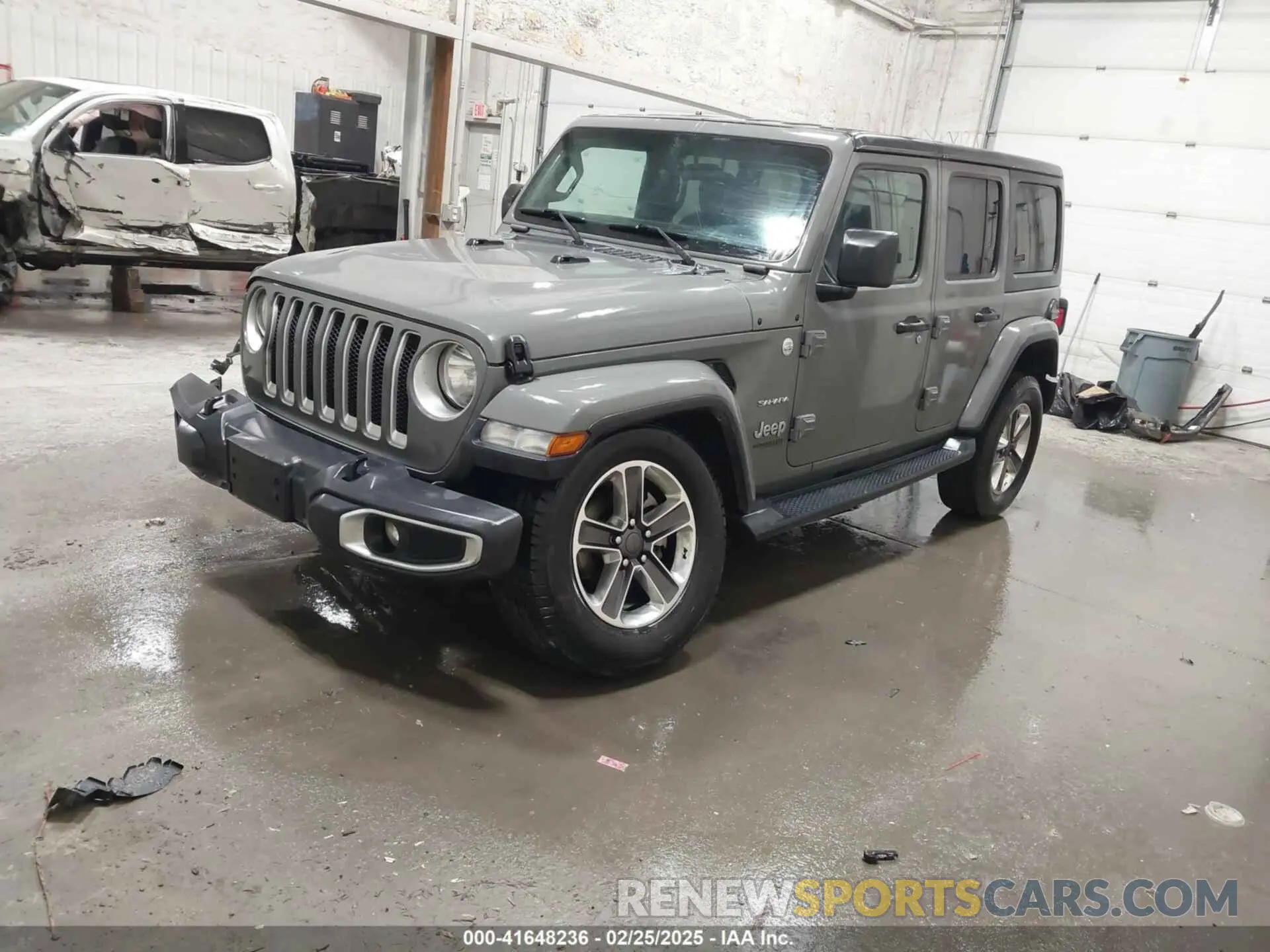 2 Photograph of a damaged car 1C4HJXEG9KW656454 JEEP WRANGLER UNLIMITED 2019