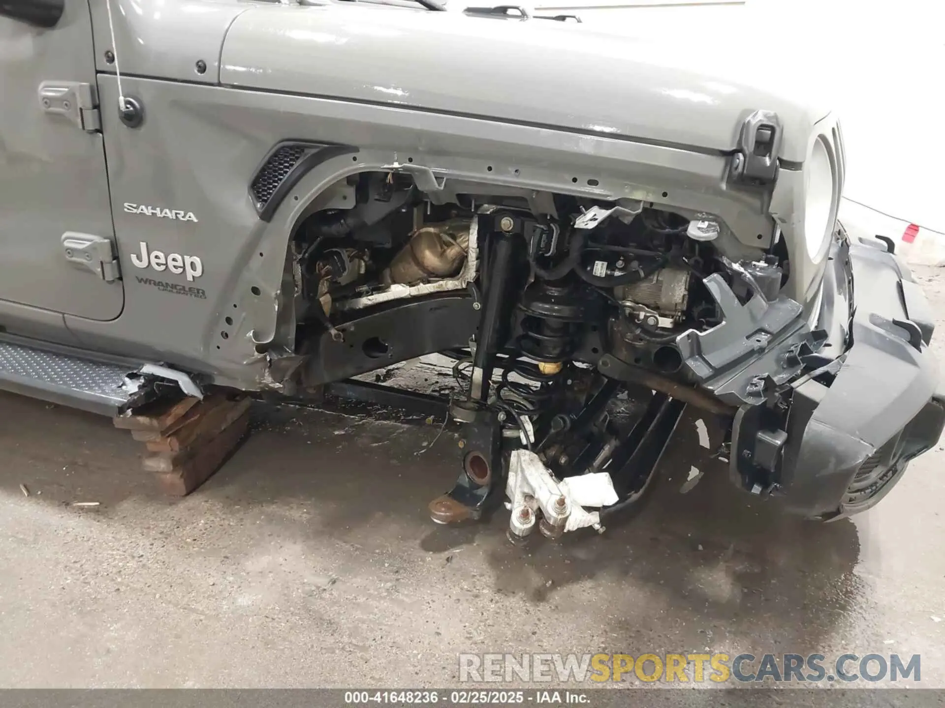 6 Photograph of a damaged car 1C4HJXEG9KW656454 JEEP WRANGLER UNLIMITED 2019