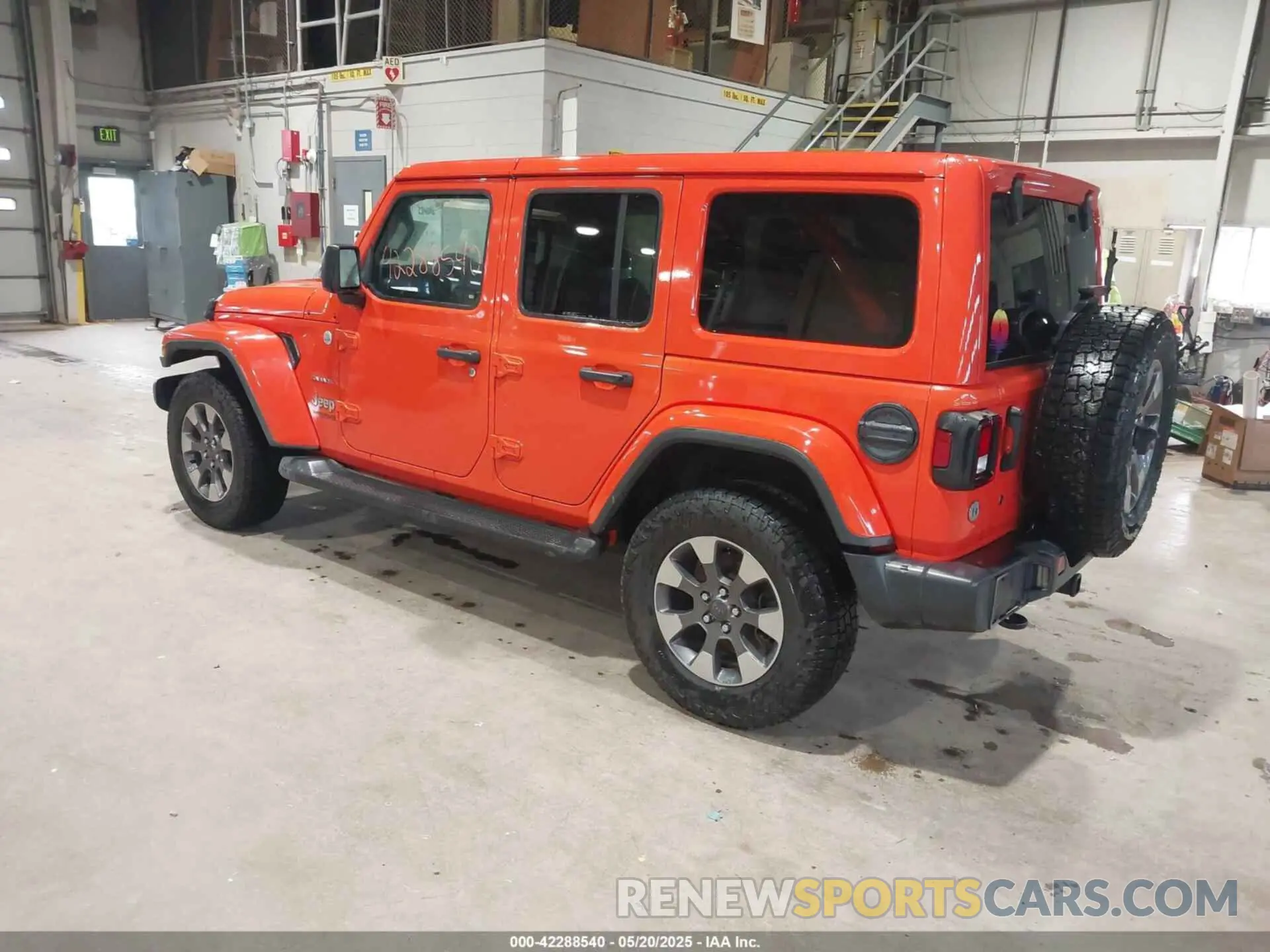 3 Photograph of a damaged car 1C4HJXEGXKW543466 JEEP WRANGLER UNLIMITED 2019