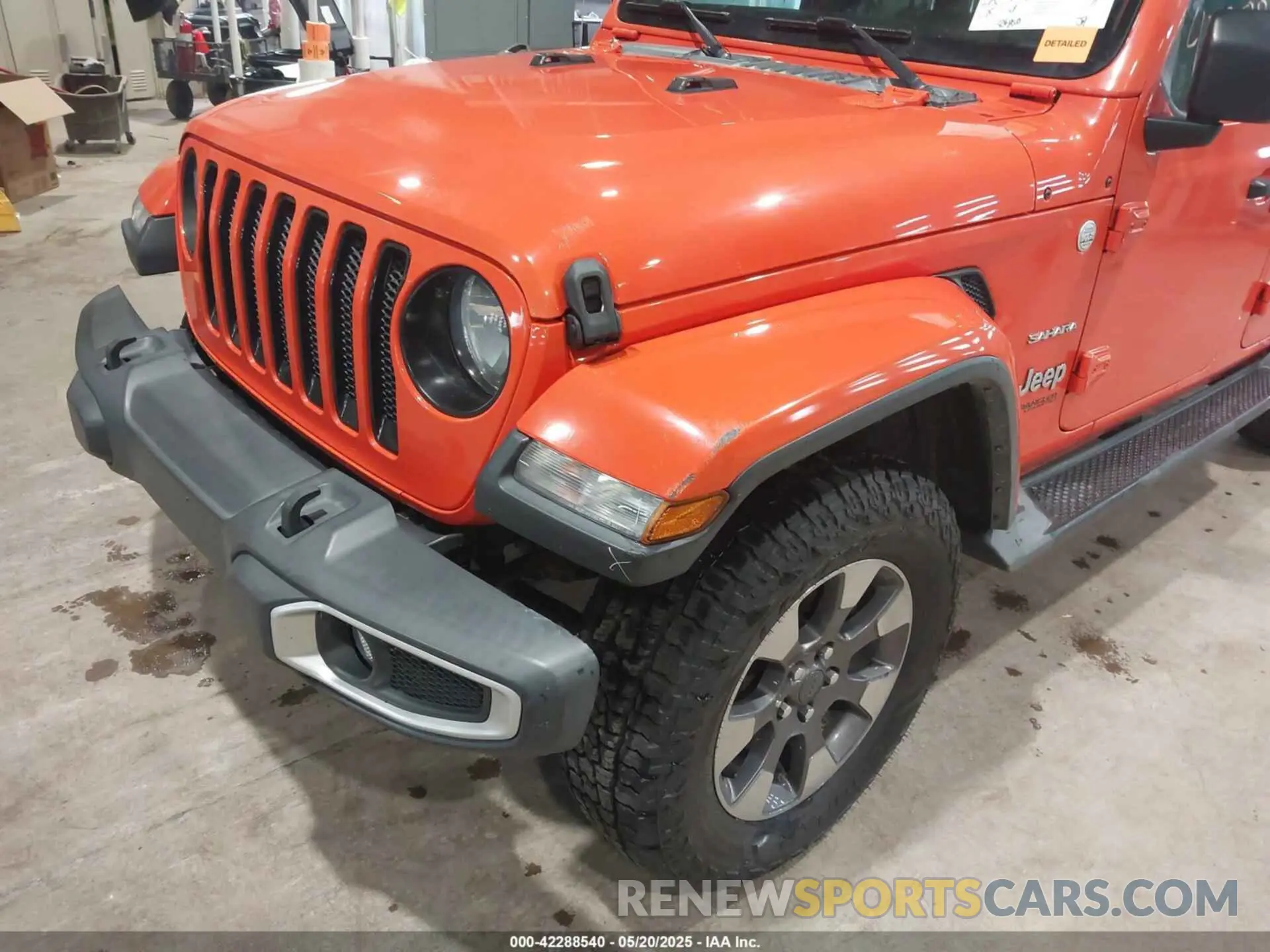 6 Photograph of a damaged car 1C4HJXEGXKW543466 JEEP WRANGLER UNLIMITED 2019