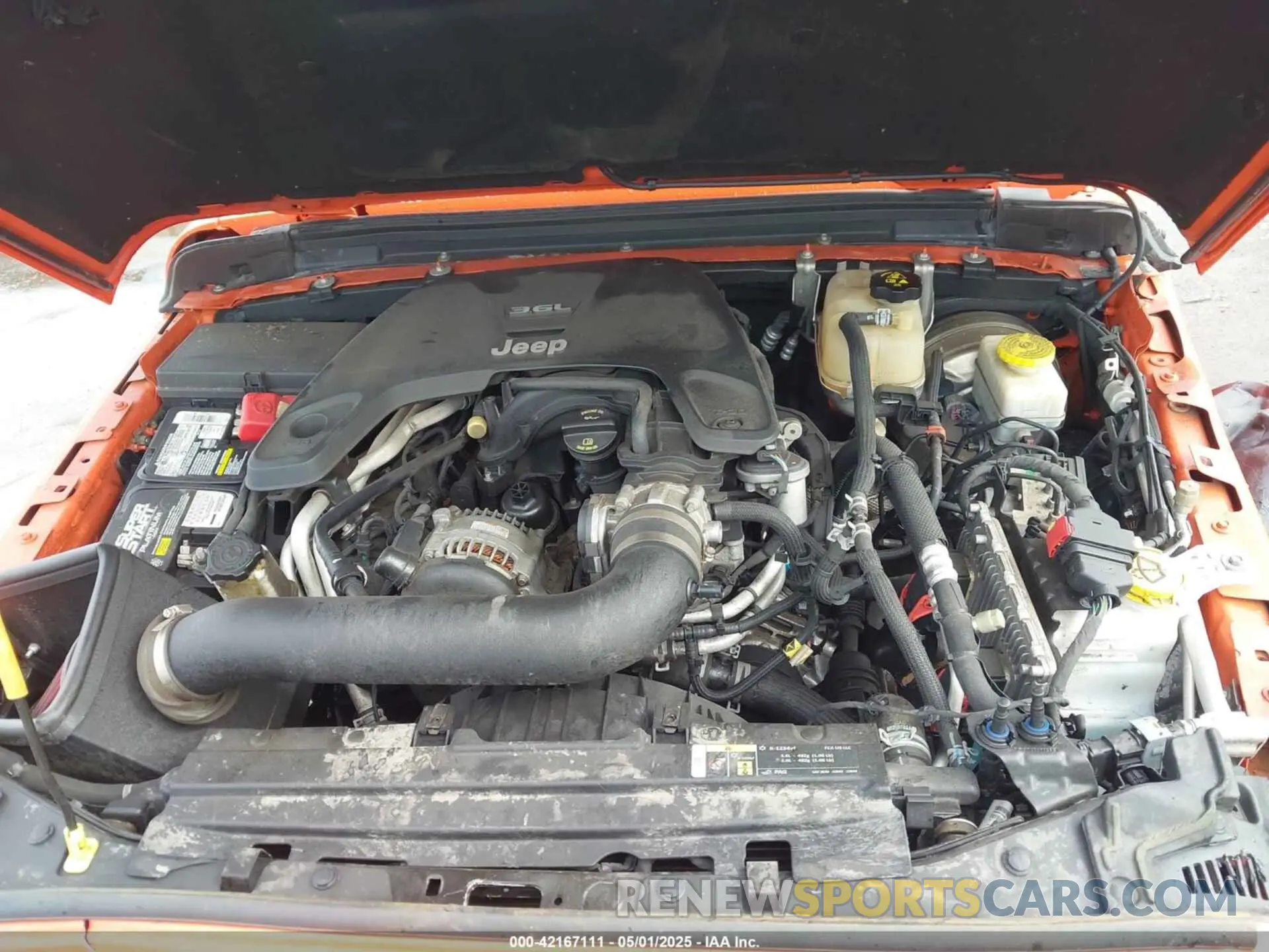 10 Photograph of a damaged car 1C4HJXEGXKW579982 JEEP WRANGLER UNLIMITED 2019