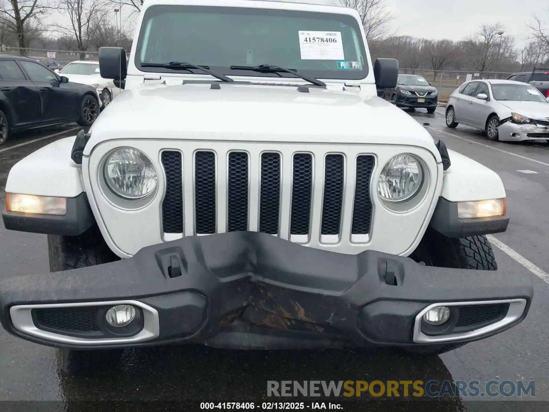 6 Photograph of a damaged car 1C4HJXEGXKW686188 JEEP WRANGLER UNLIMITED 2019