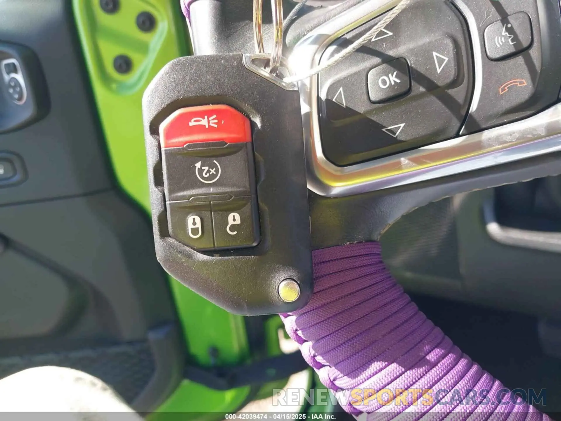 11 Photograph of a damaged car 1C4HJXEN1KW592876 JEEP WRANGLER UNLIMITED 2019