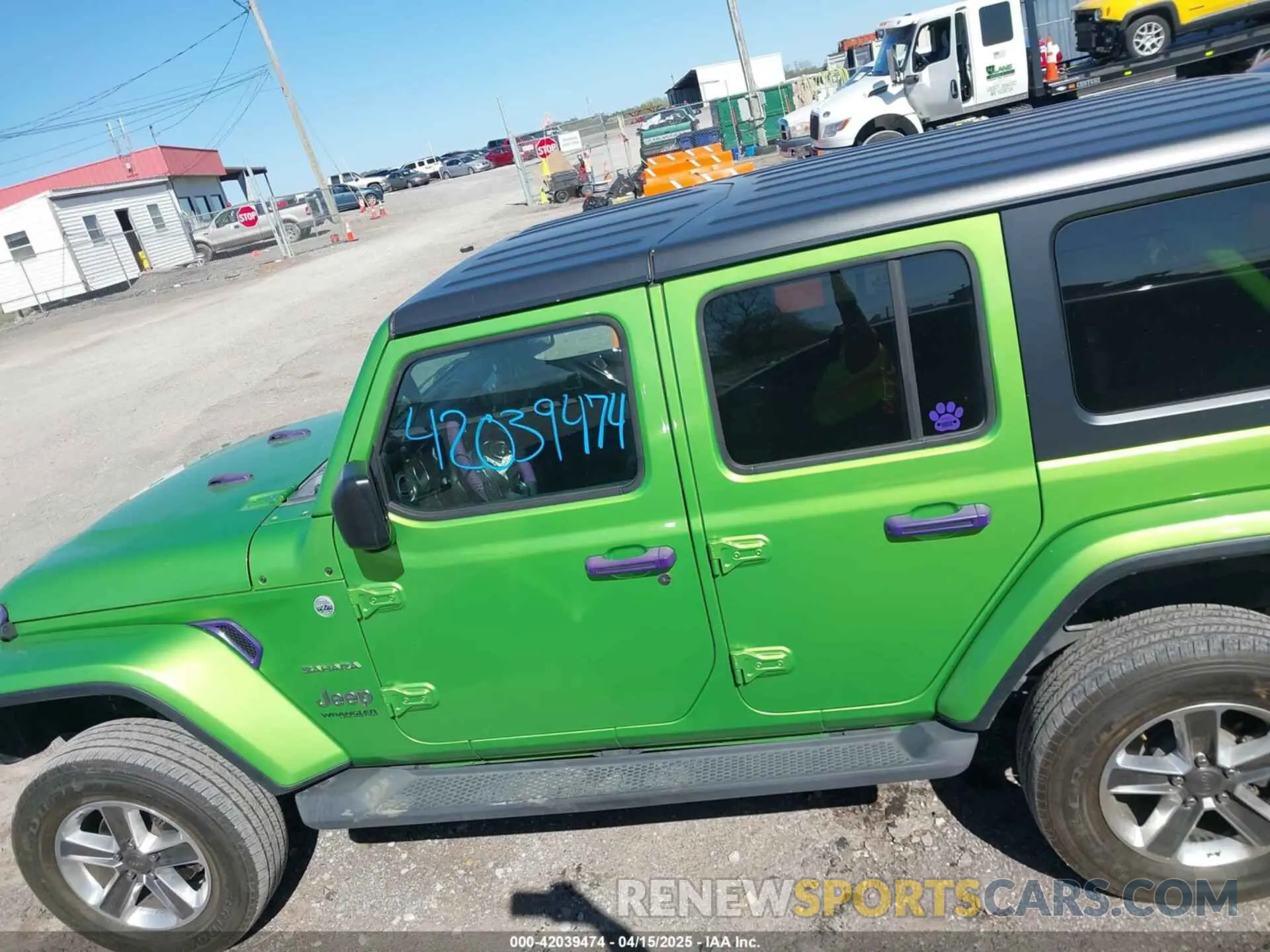 15 Photograph of a damaged car 1C4HJXEN1KW592876 JEEP WRANGLER UNLIMITED 2019