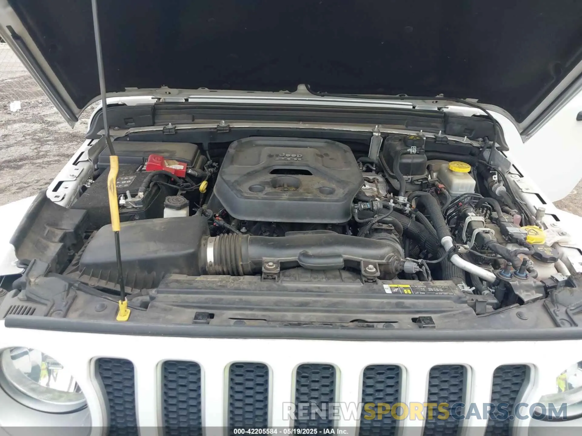 10 Photograph of a damaged car 1C4HJXEN2KW558851 JEEP WRANGLER UNLIMITED 2019
