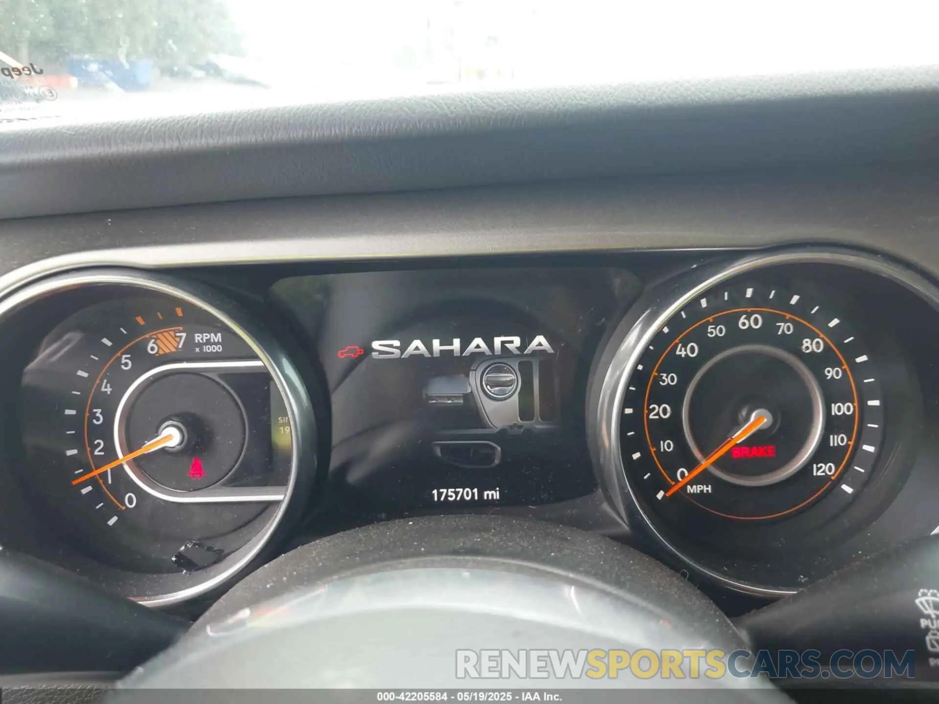 7 Photograph of a damaged car 1C4HJXEN2KW558851 JEEP WRANGLER UNLIMITED 2019