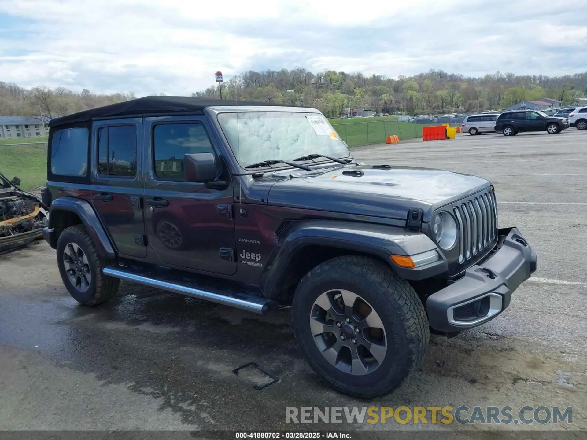 14 Photograph of a damaged car 1C4HJXEN3KW622167 JEEP WRANGLER UNLIMITED 2019