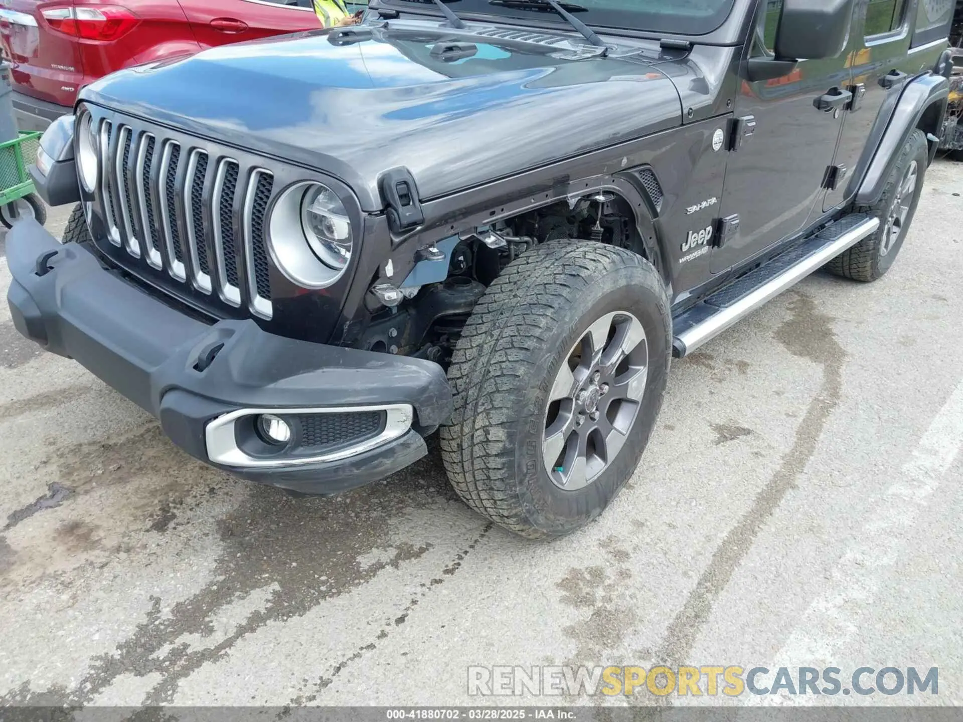 6 Photograph of a damaged car 1C4HJXEN3KW622167 JEEP WRANGLER UNLIMITED 2019