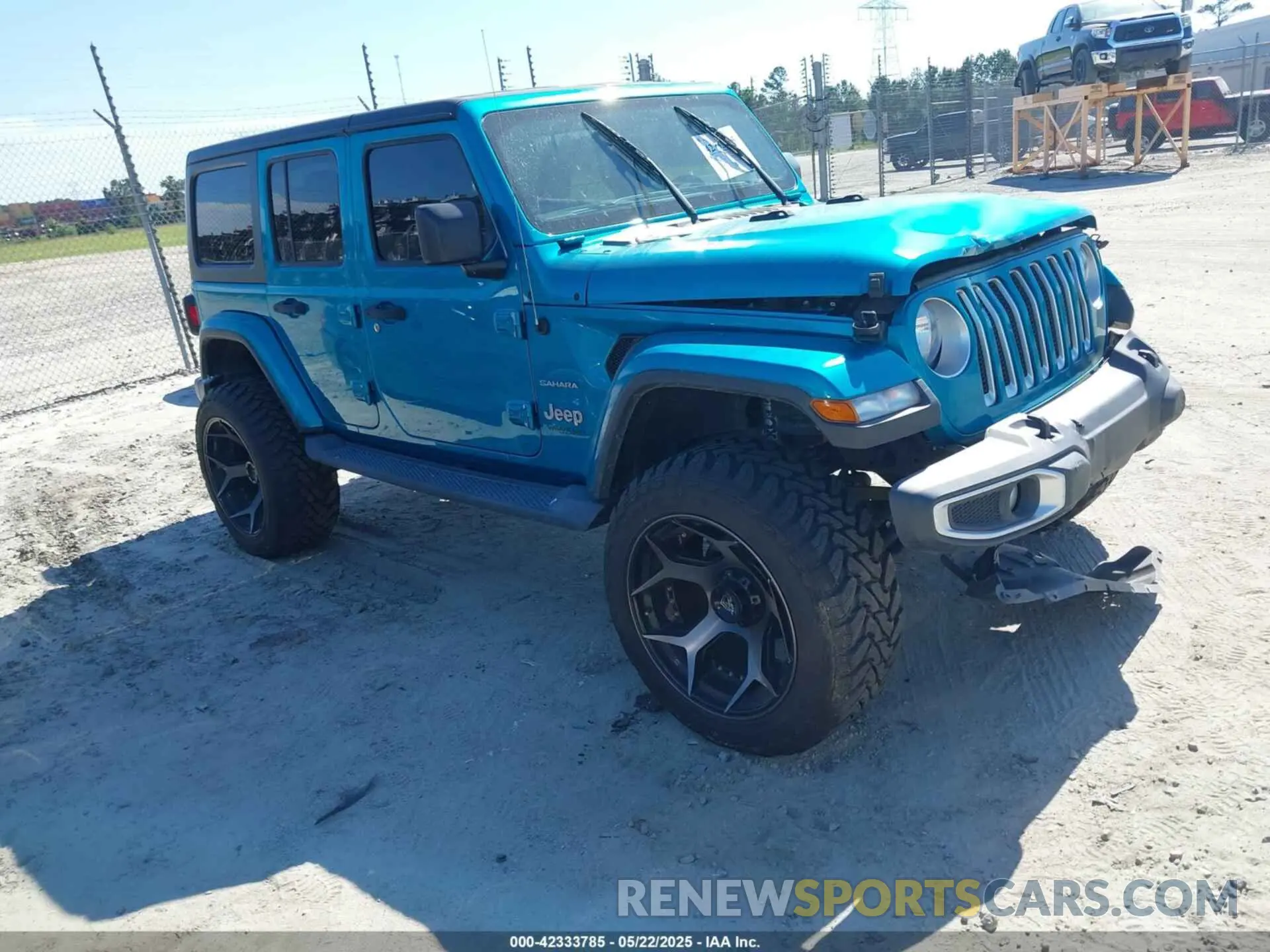 1 Photograph of a damaged car 1C4HJXEN7KW619921 JEEP WRANGLER UNLIMITED 2019