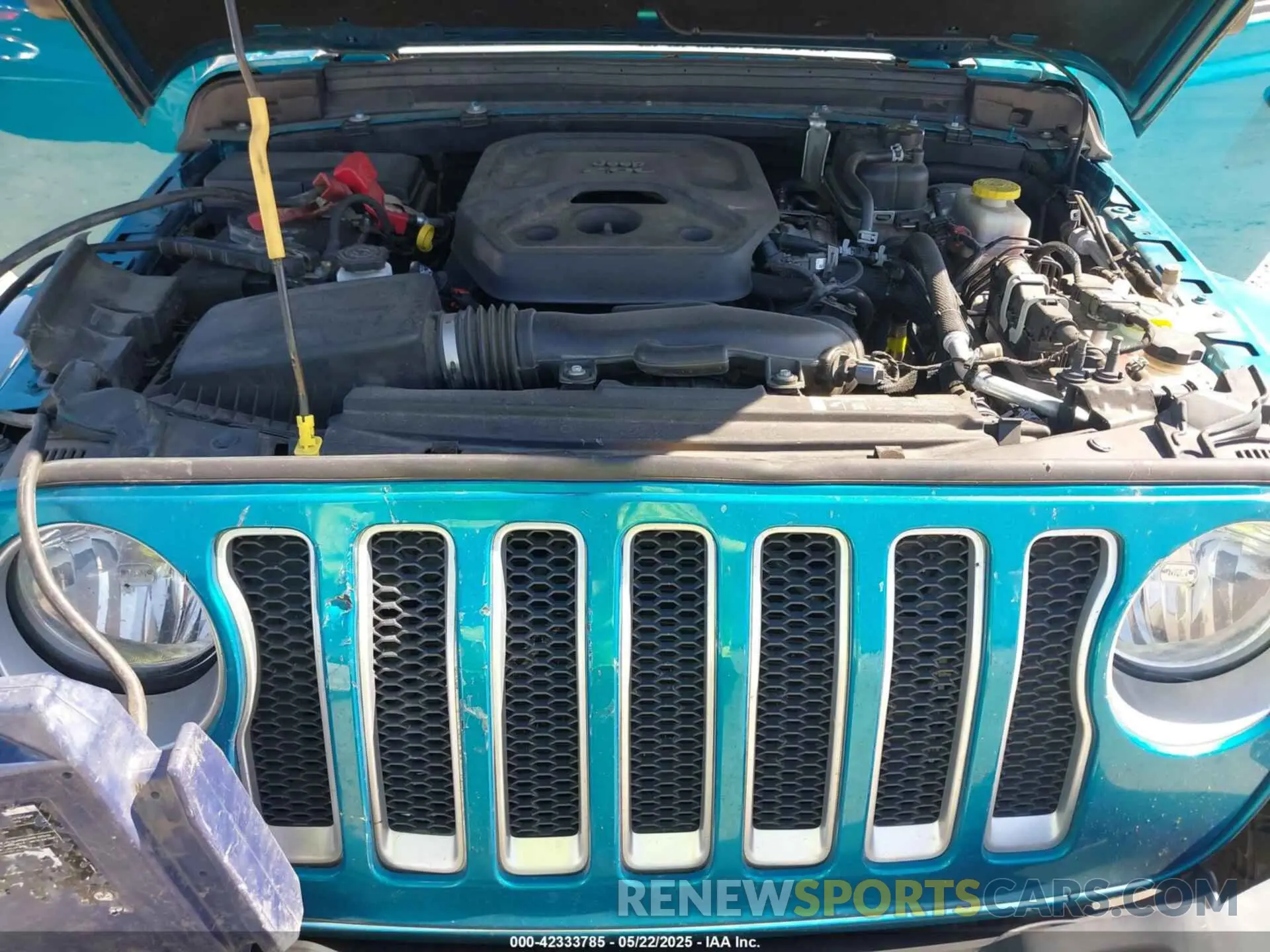 10 Photograph of a damaged car 1C4HJXEN7KW619921 JEEP WRANGLER UNLIMITED 2019