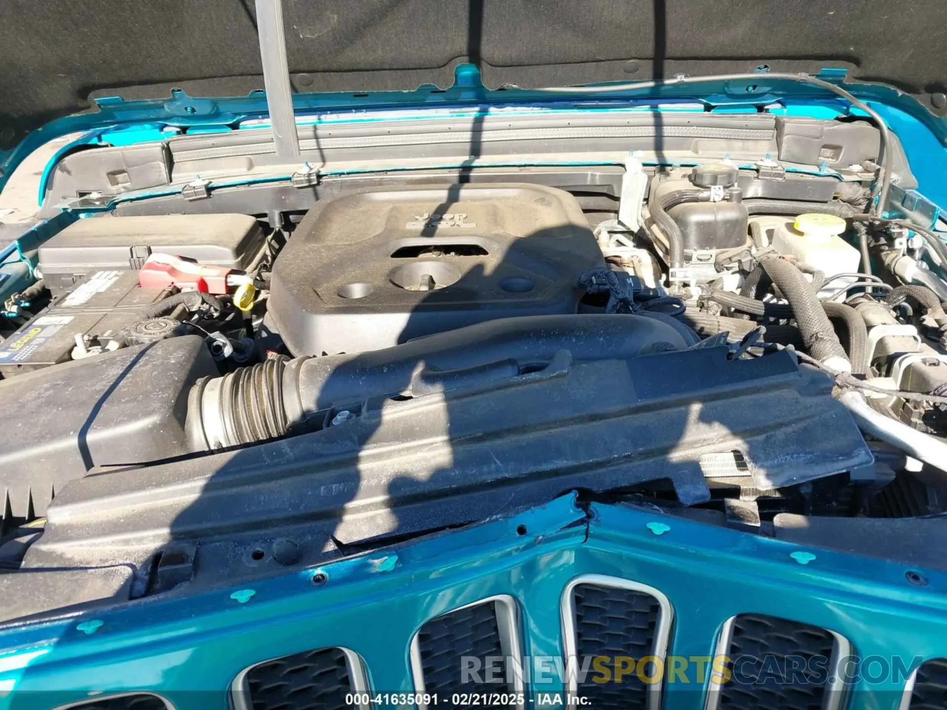 10 Photograph of a damaged car 1C4HJXEN7KW641854 JEEP WRANGLER UNLIMITED 2019