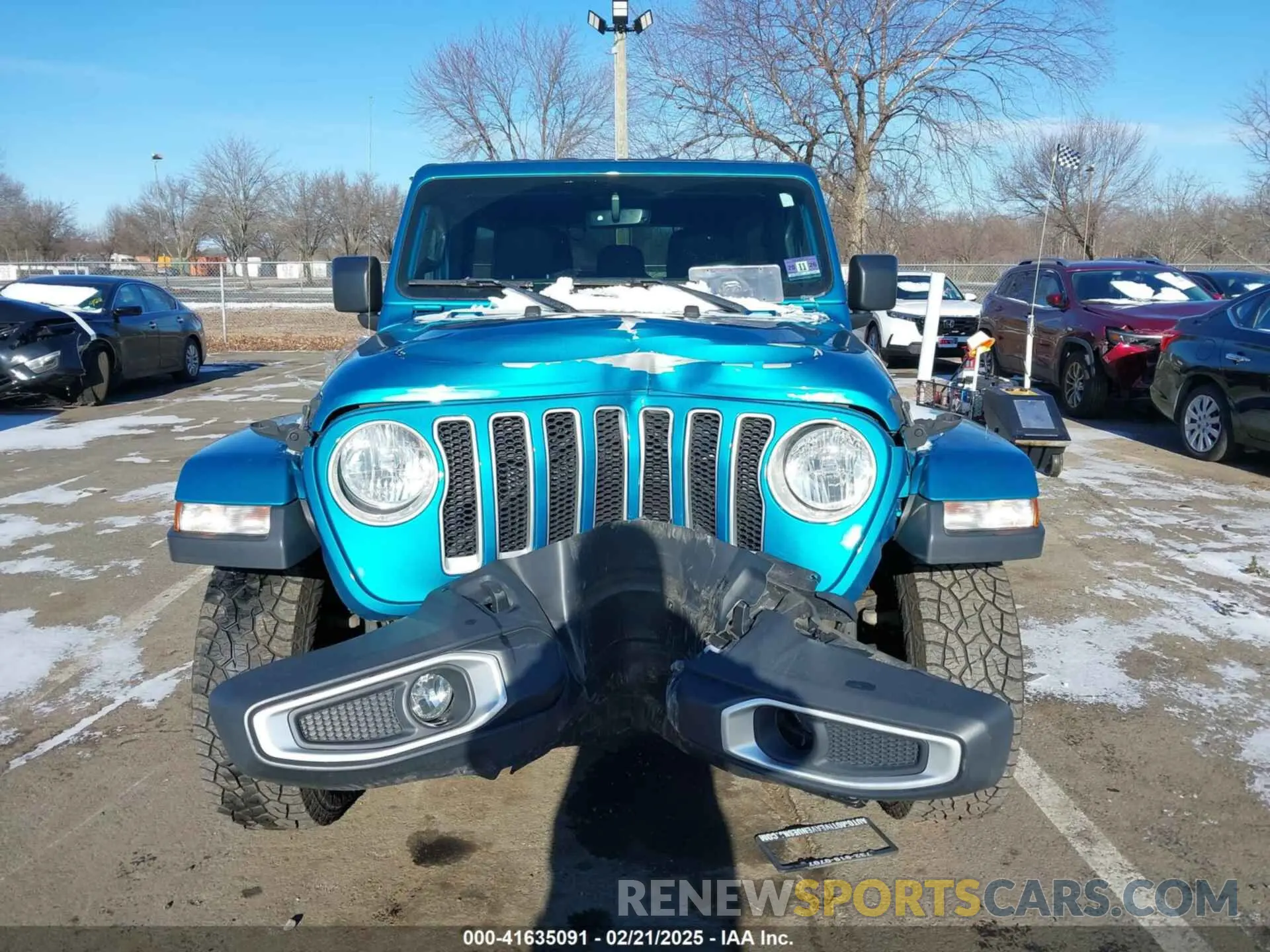 12 Photograph of a damaged car 1C4HJXEN7KW641854 JEEP WRANGLER UNLIMITED 2019