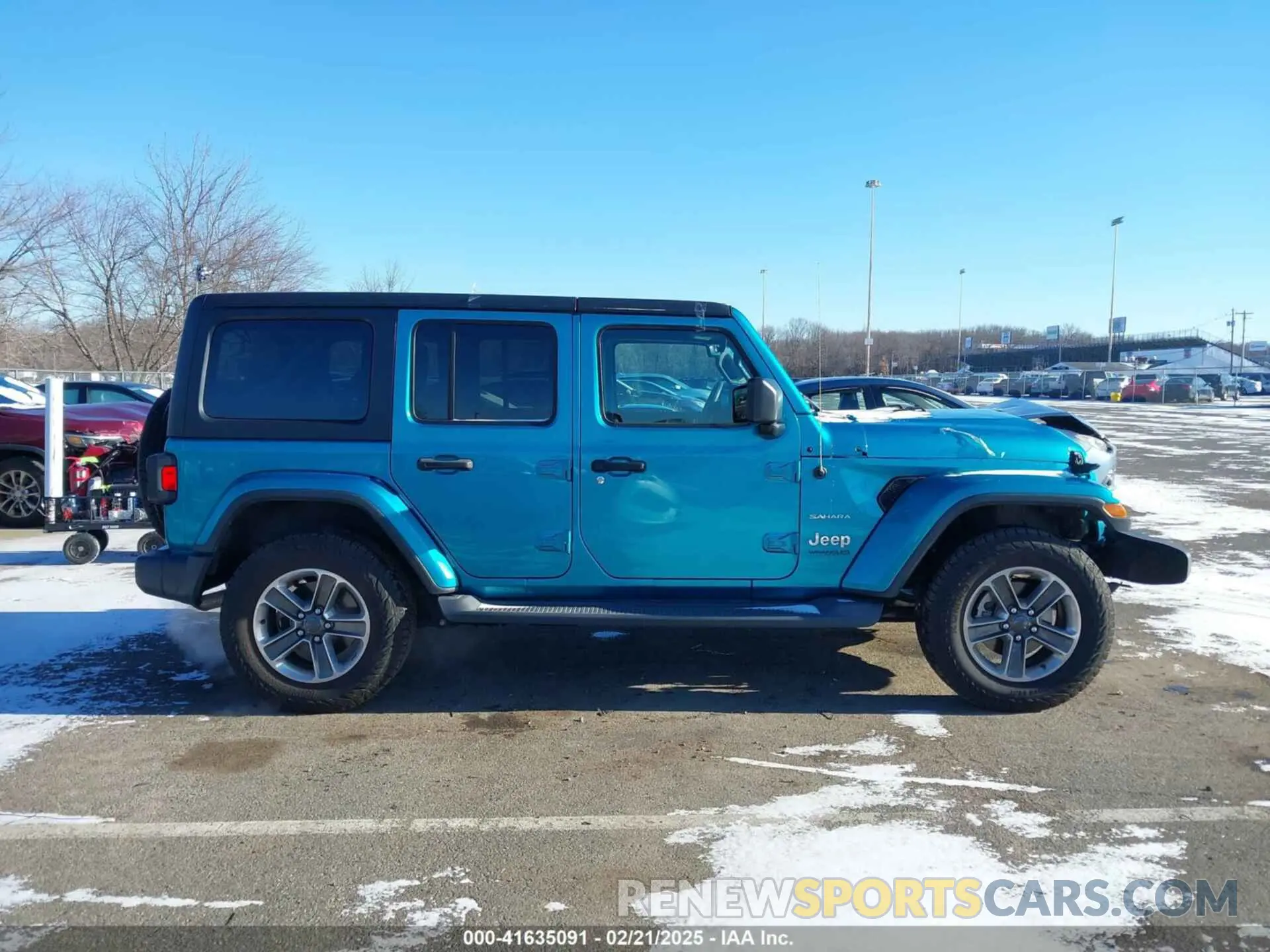 13 Photograph of a damaged car 1C4HJXEN7KW641854 JEEP WRANGLER UNLIMITED 2019
