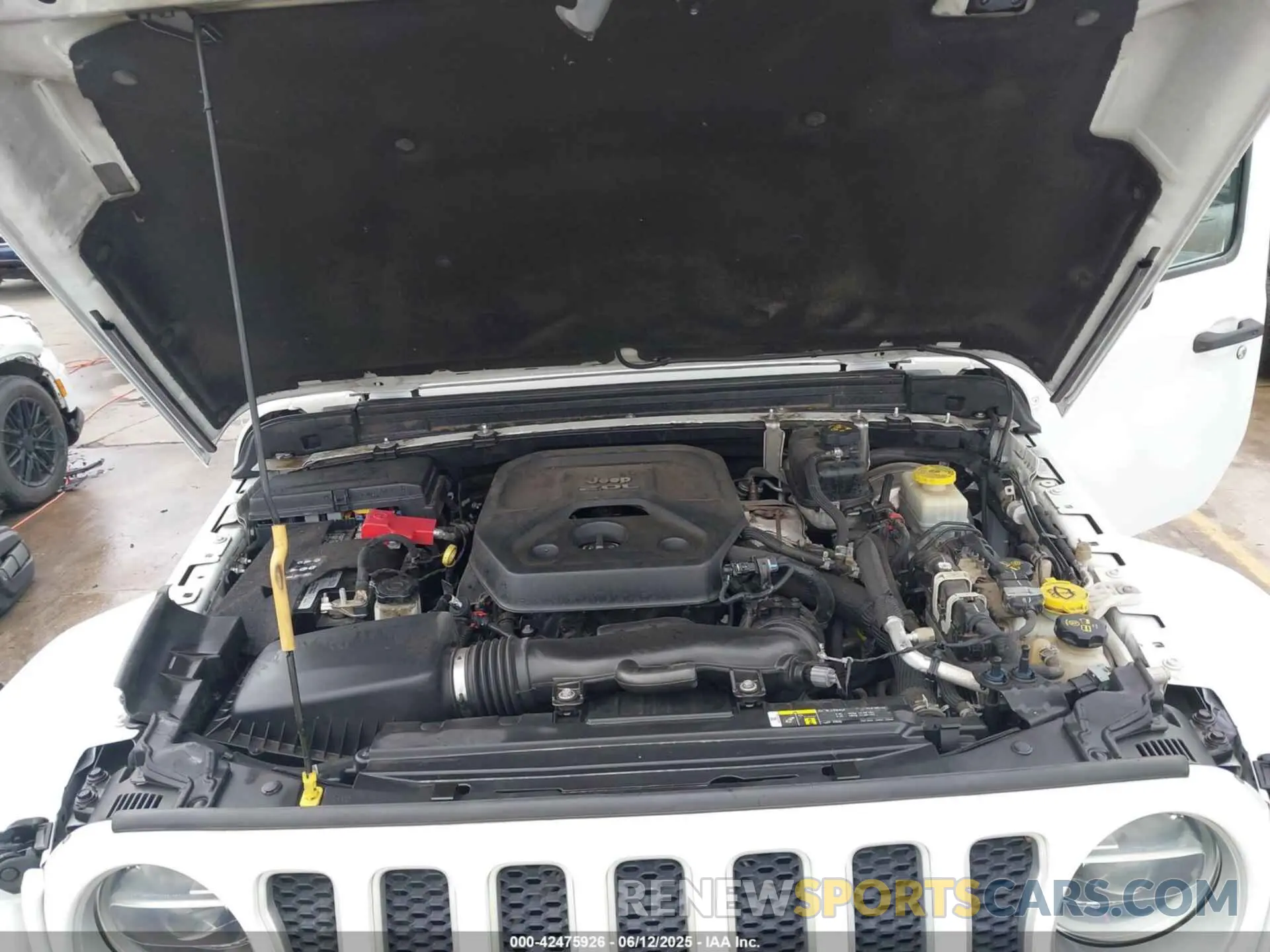 10 Photograph of a damaged car 1C4HJXENXKW547676 JEEP WRANGLER UNLIMITED 2019
