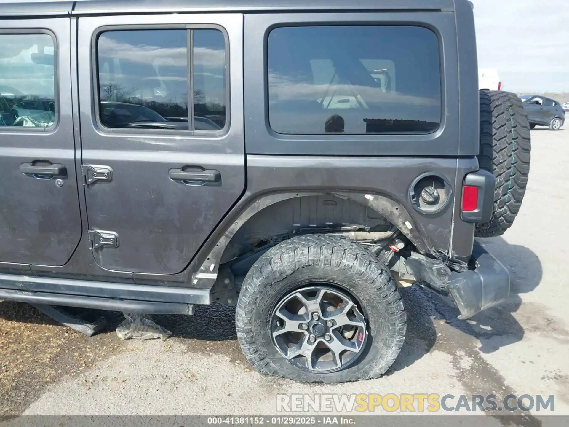 6 Photograph of a damaged car 1C4HJXFG1KW541071 JEEP WRANGLER UNLIMITED 2019