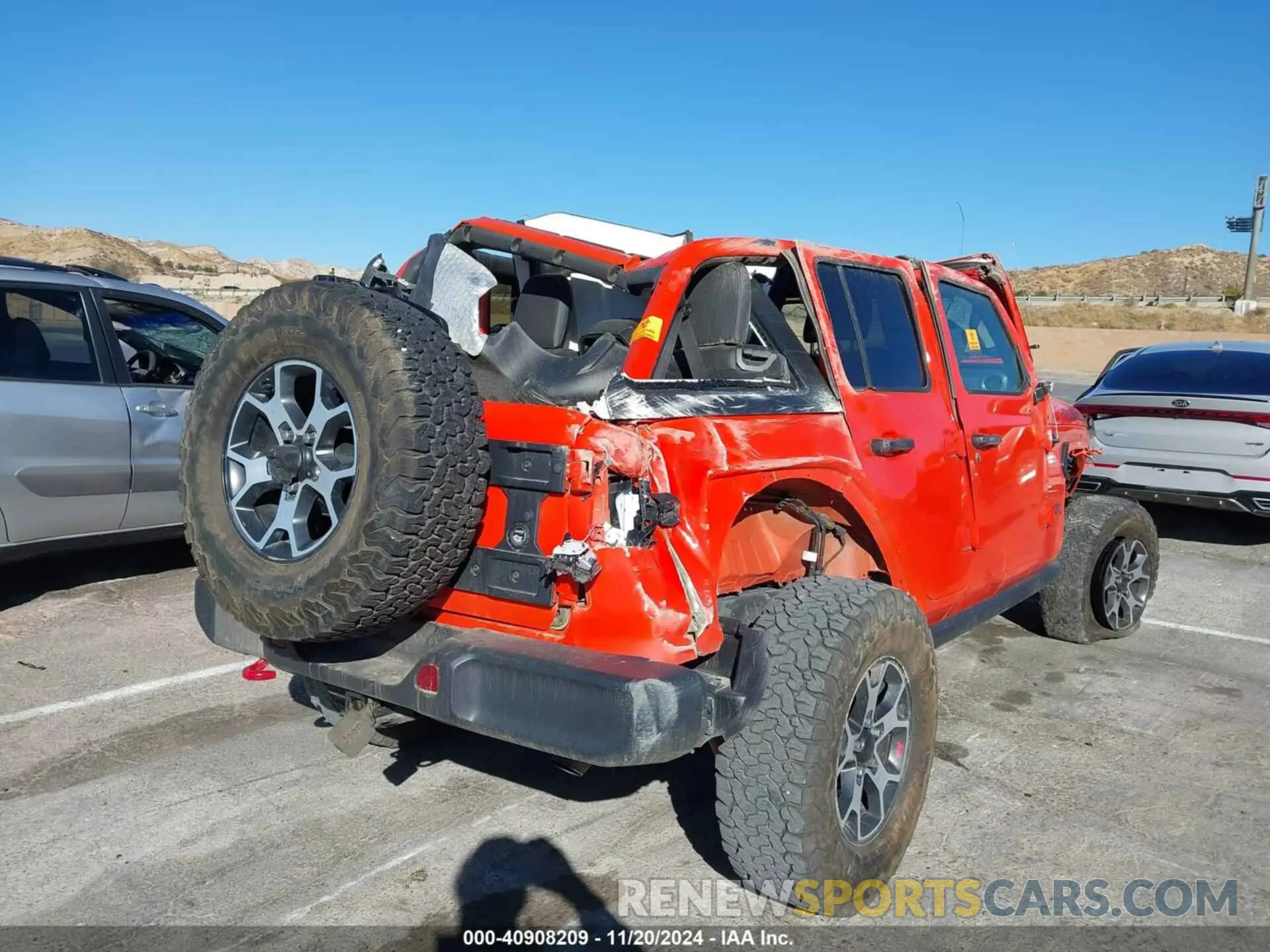 11 Photograph of a damaged car 1C4HJXFG3KW663592 JEEP WRANGLER UNLIMITED 2019