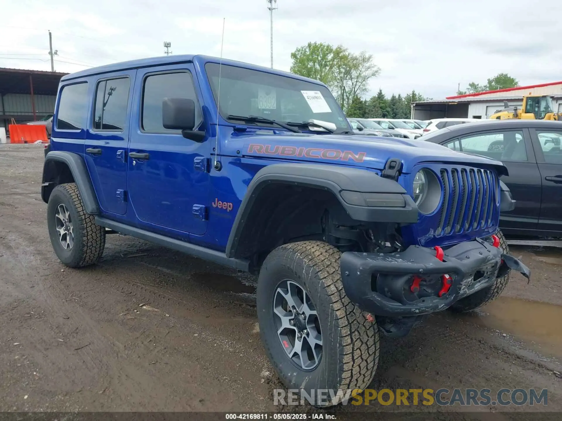 1 Photograph of a damaged car 1C4HJXFG6KW659696 JEEP WRANGLER UNLIMITED 2019