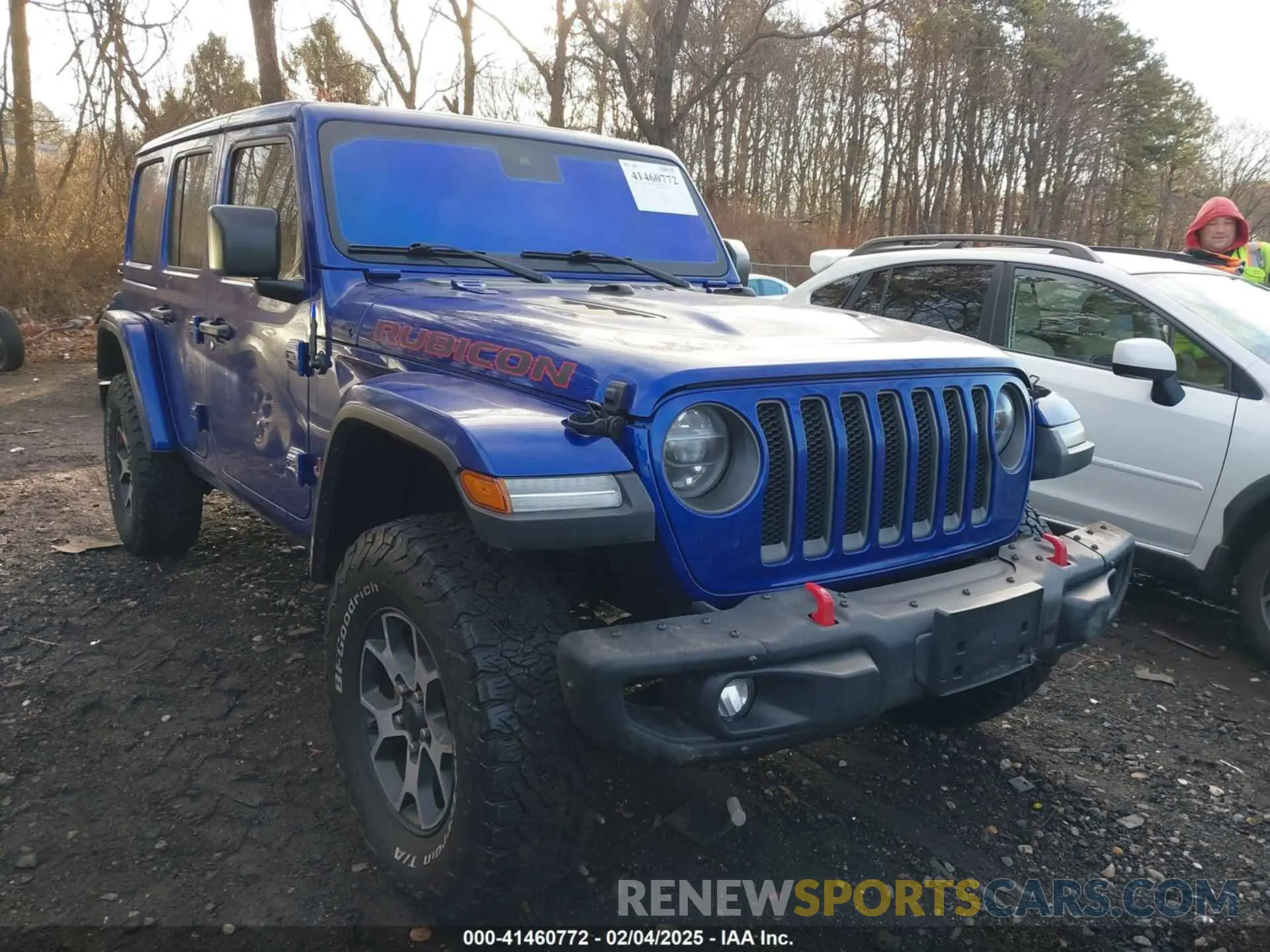 1 Photograph of a damaged car 1C4HJXFGXKW657577 JEEP WRANGLER UNLIMITED 2019