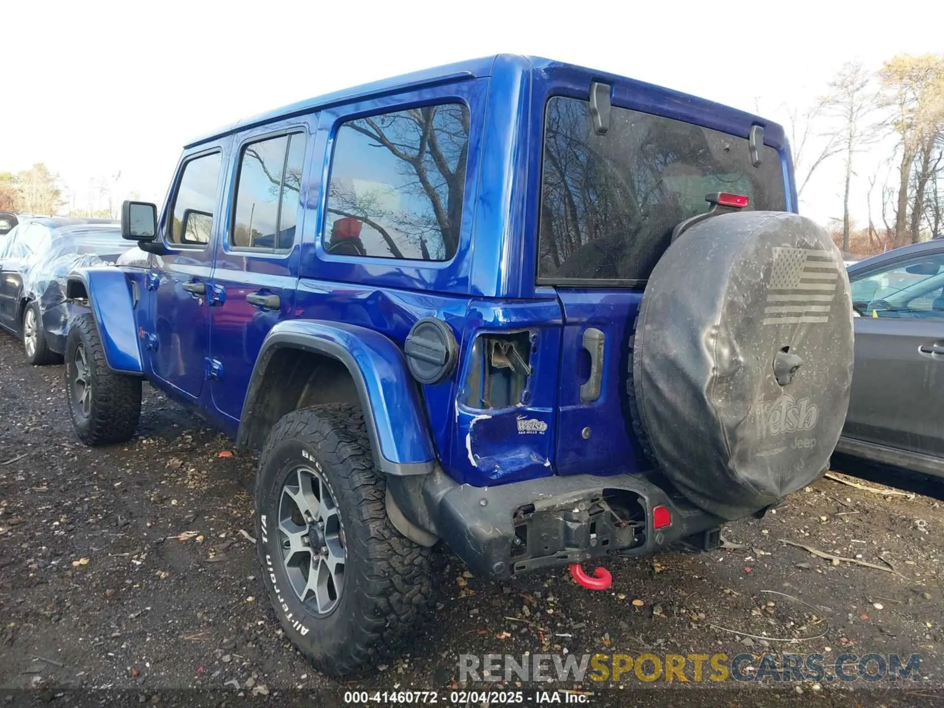 6 Photograph of a damaged car 1C4HJXFGXKW657577 JEEP WRANGLER UNLIMITED 2019