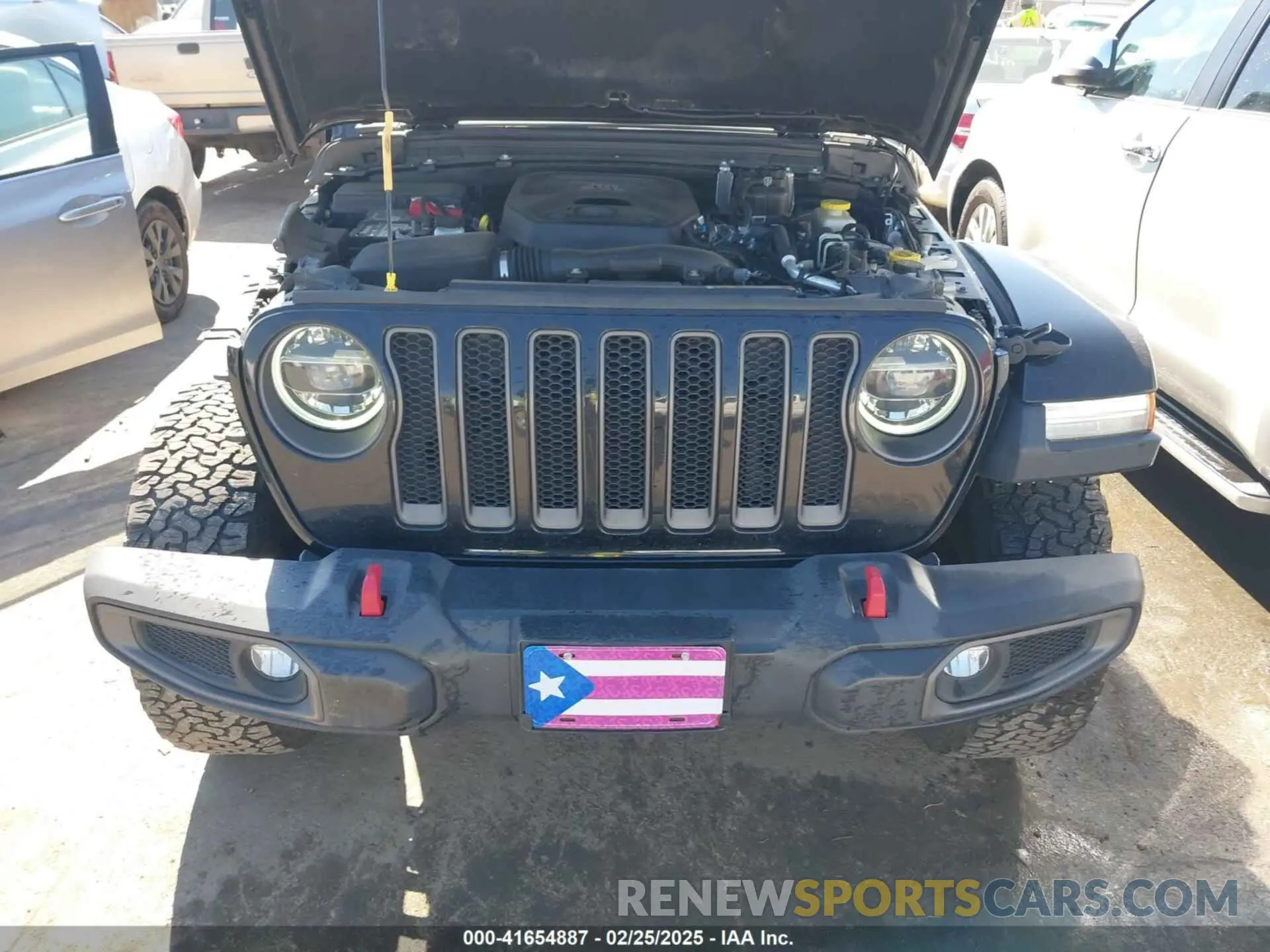 10 Photograph of a damaged car 1C4HJXFN1KW679028 JEEP WRANGLER UNLIMITED 2019