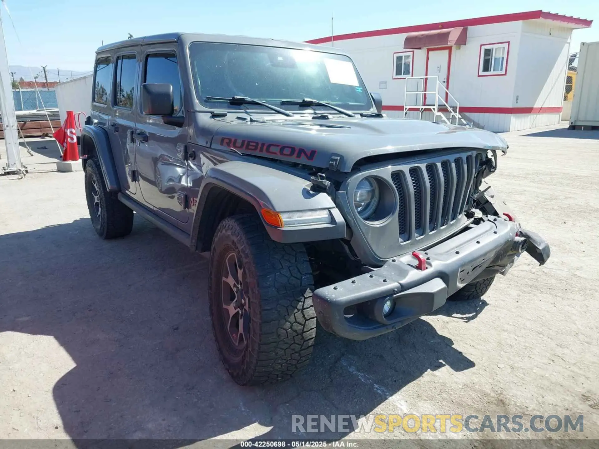 1 Photograph of a damaged car 1C4HJXFN6KW547401 JEEP WRANGLER UNLIMITED 2019