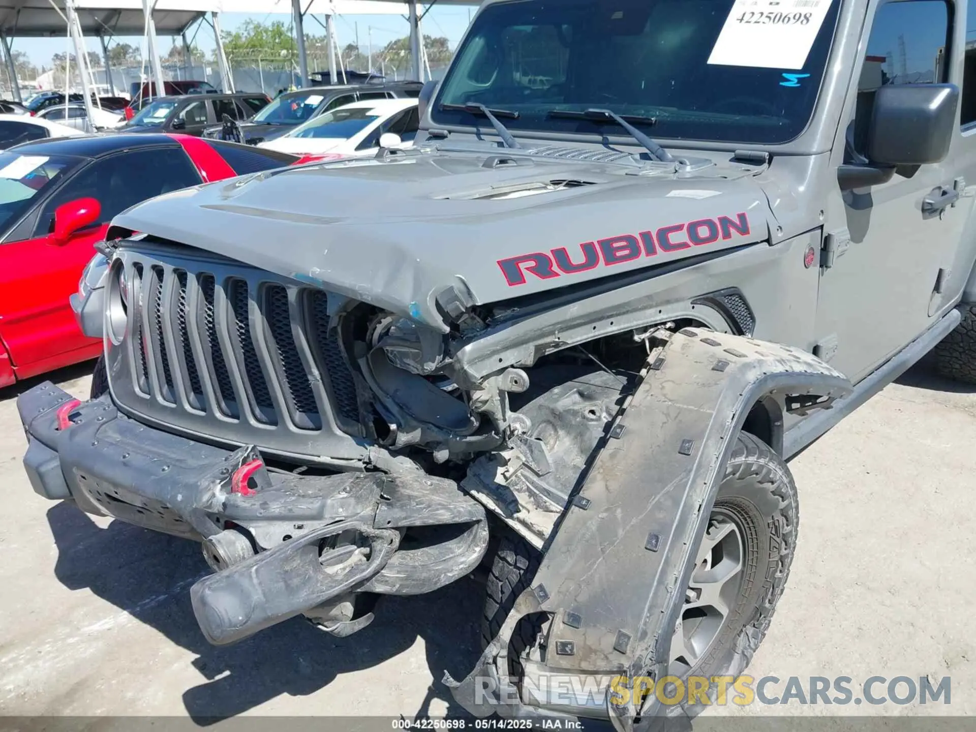 6 Photograph of a damaged car 1C4HJXFN6KW547401 JEEP WRANGLER UNLIMITED 2019
