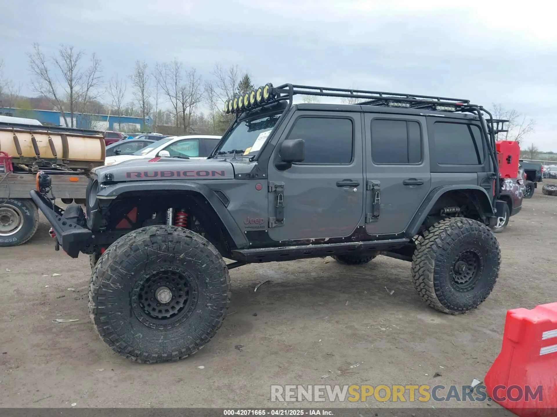 14 Photograph of a damaged car 1C4HJXFN7KW573909 JEEP WRANGLER UNLIMITED 2019