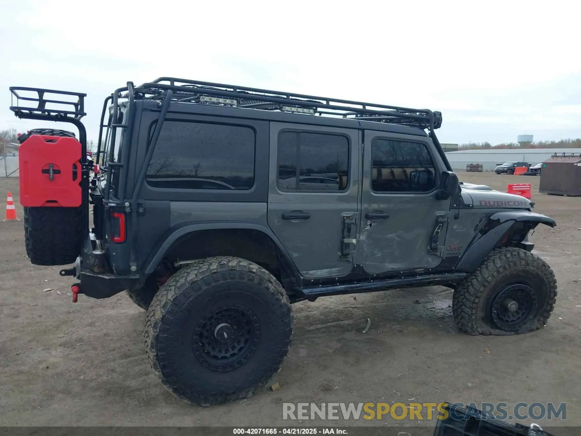 6 Photograph of a damaged car 1C4HJXFN7KW573909 JEEP WRANGLER UNLIMITED 2019