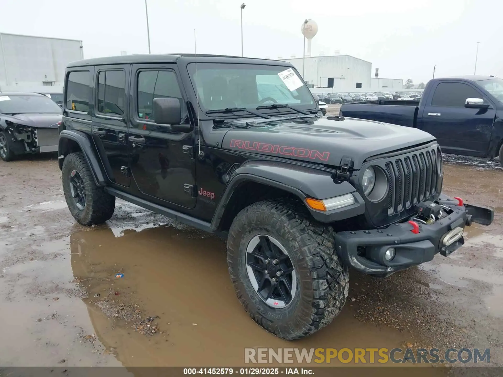 1 Photograph of a damaged car 1C4HJXFNXKW511193 JEEP WRANGLER UNLIMITED 2019