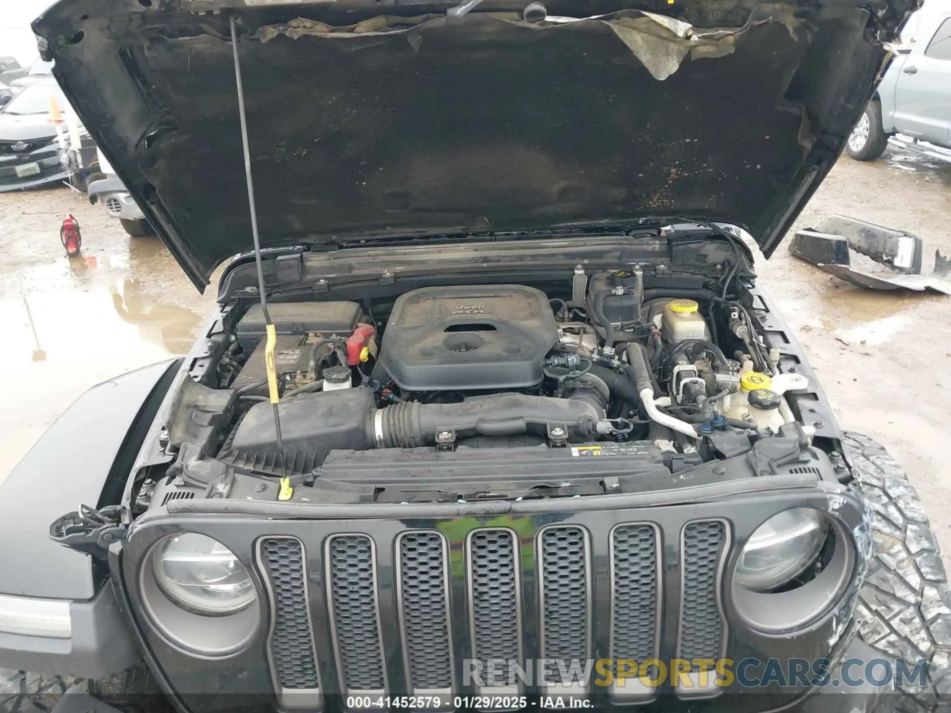 10 Photograph of a damaged car 1C4HJXFNXKW511193 JEEP WRANGLER UNLIMITED 2019